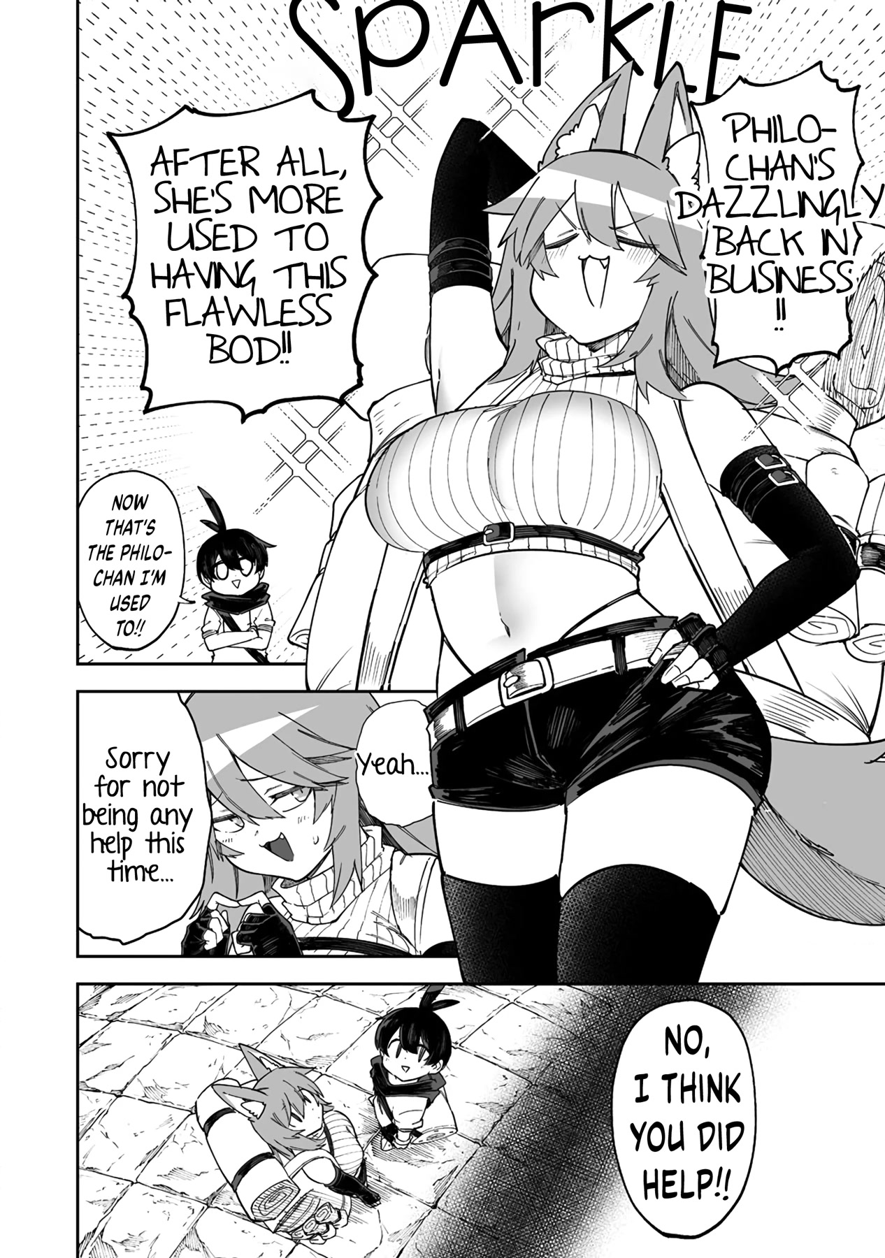 Shiboritoranaide, Onna Shounin-san Chapter 39.2 page 18 - Chapter 39.2: Universal Scissors Part 2