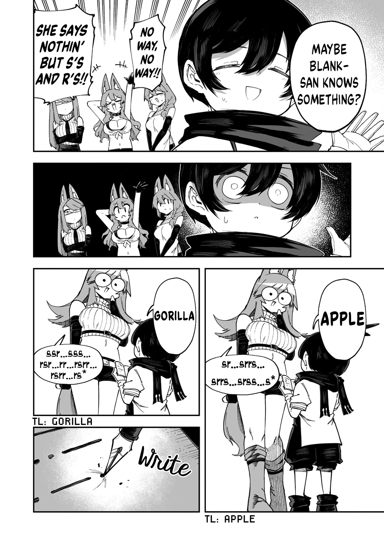 Shiboritoranaide, Onna Shounin-san Chapter 39.2 page 28 - Chapter 39.2: Universal Scissors Part 2