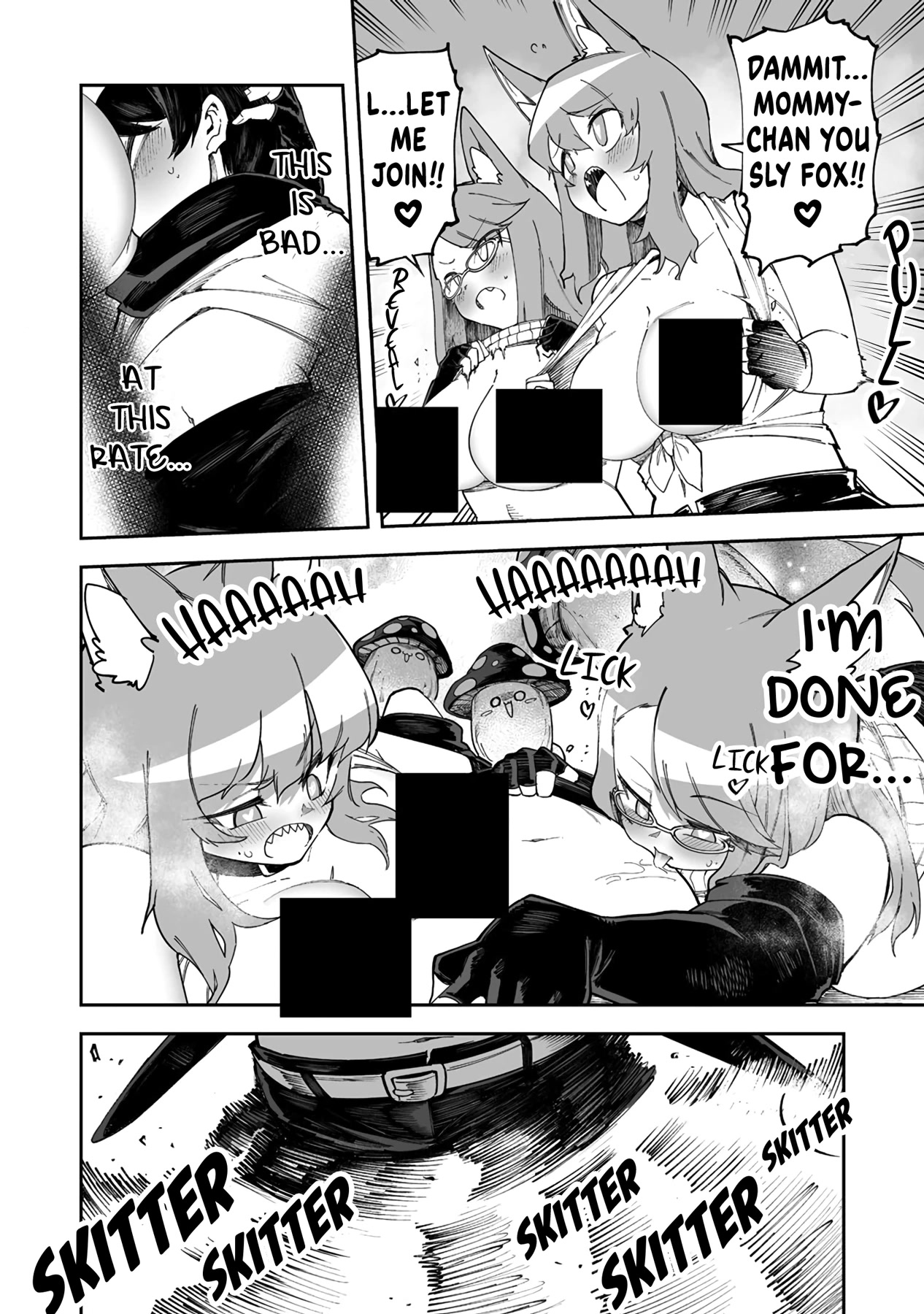 Shiboritoranaide, Onna Shounin-san Chapter 39.2 page 6 - Chapter 39.2: Universal Scissors Part 2
