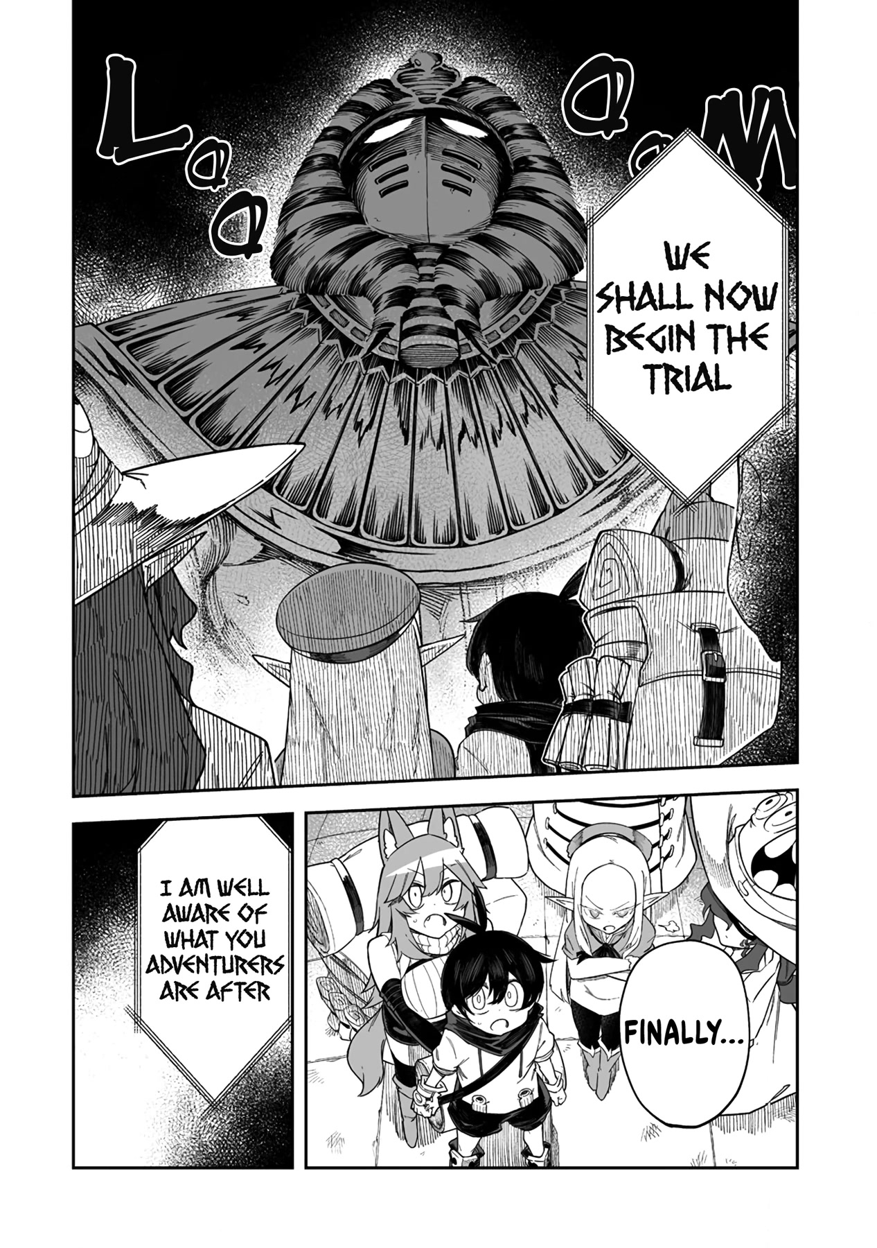 Shiboritoranaide, Onna Shounin-san Chapter 40.1 page 8 - Chapter 40.1: Trial Room
