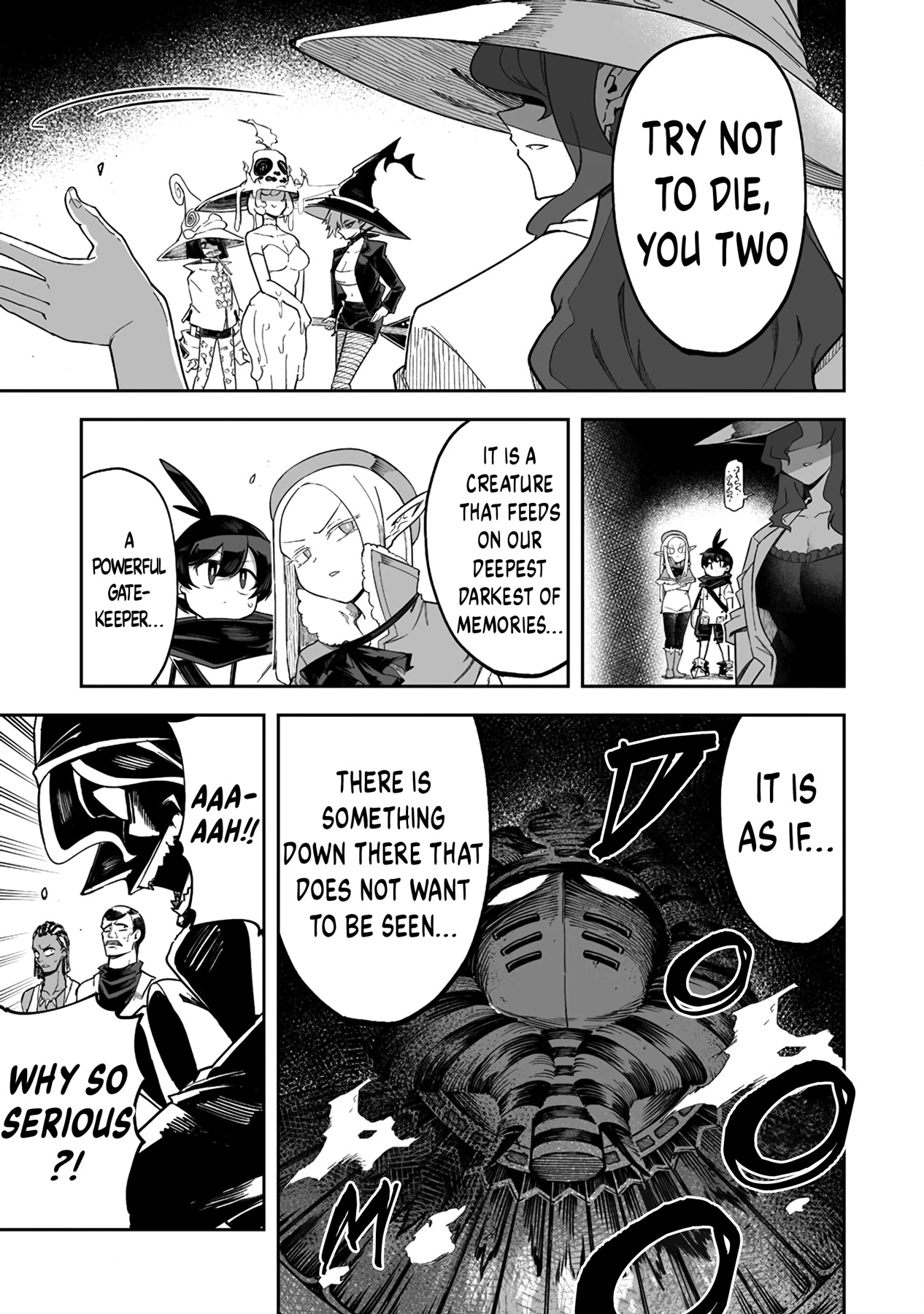 Shiboritoranaide, Onna Shounin-san Chapter 40.2 page 5 - Chapter 40.2: Trial Room Part 2