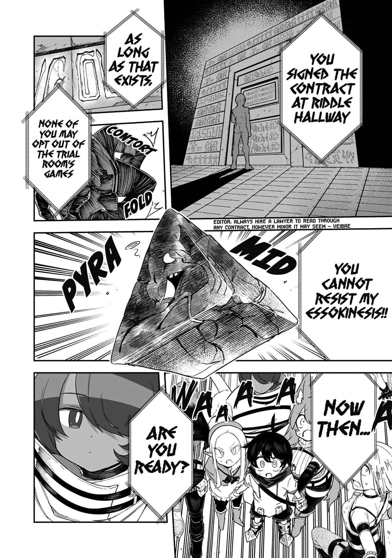 Shiboritoranaide, Onna Shounin-san Chapter 40.2 page 8 - Chapter 40.2: Trial Room Part 2