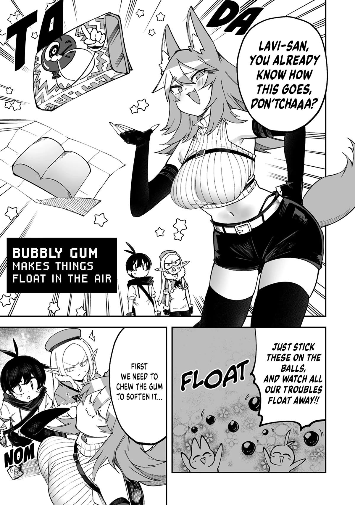 Shiboritoranaide, Onna Shounin-san Chapter 41.1 page 13 - Chapter 41.1: Bubbly Gum Part 1