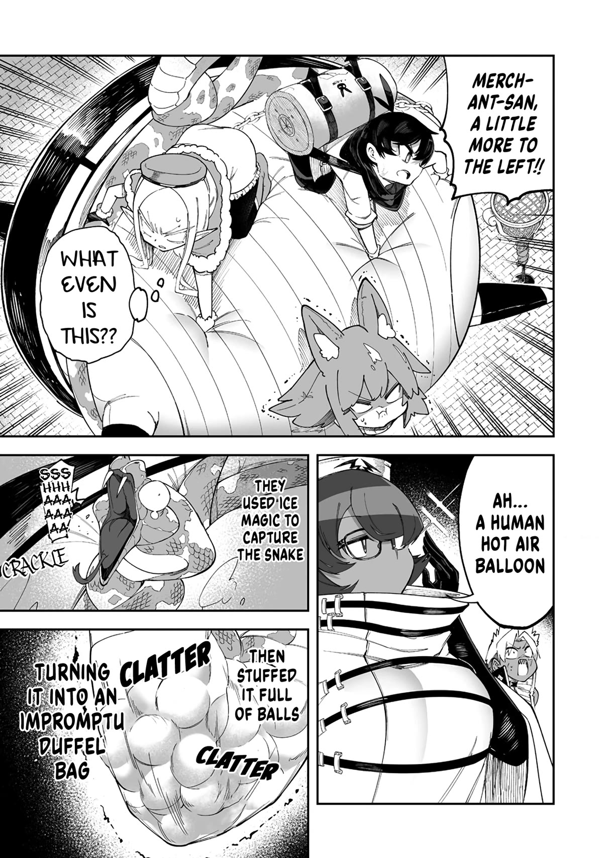Shiboritoranaide, Onna Shounin-san Chapter 41.2 page 10 - Chapter 41.2: Bubbly Gum Part 2