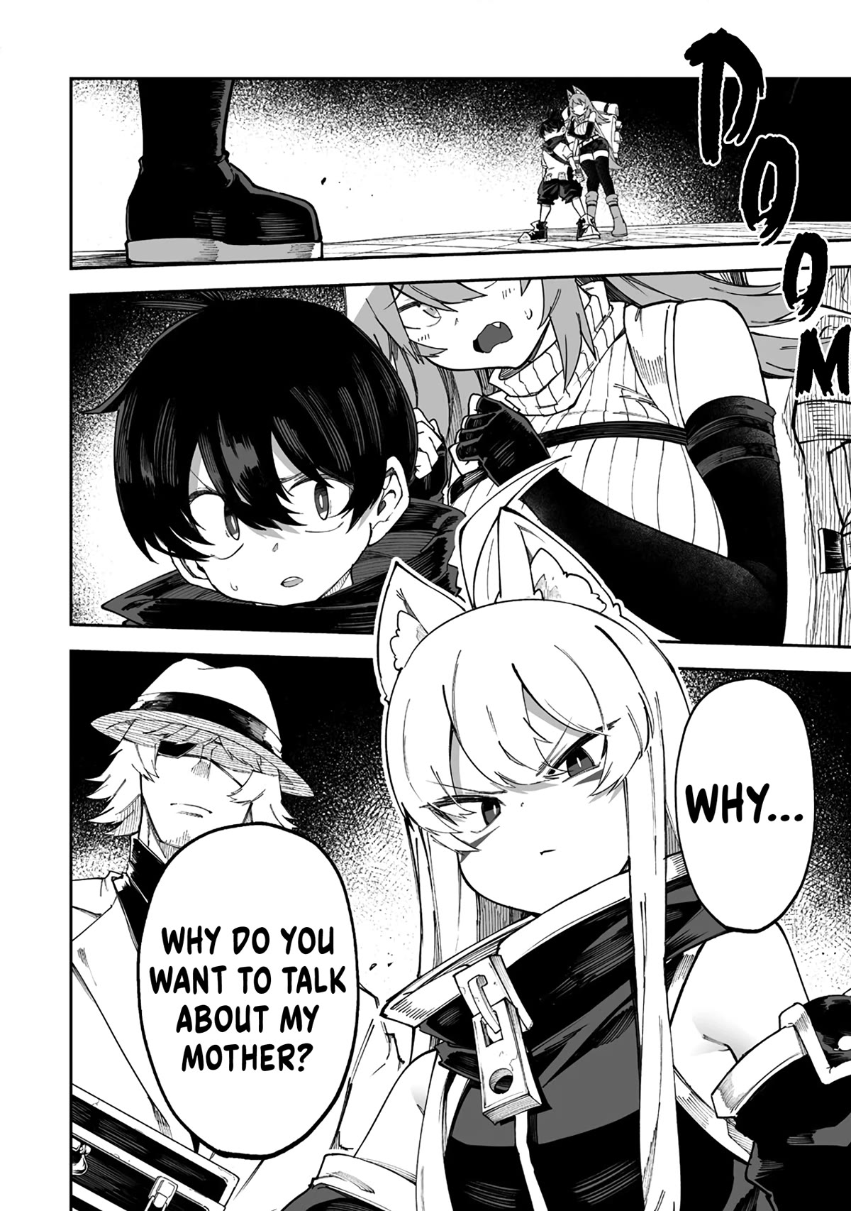 Shiboritoranaide, Onna Shounin-san Chapter 42.1 page 4 - Chapter 42.1: Trial Room 2 Part 1