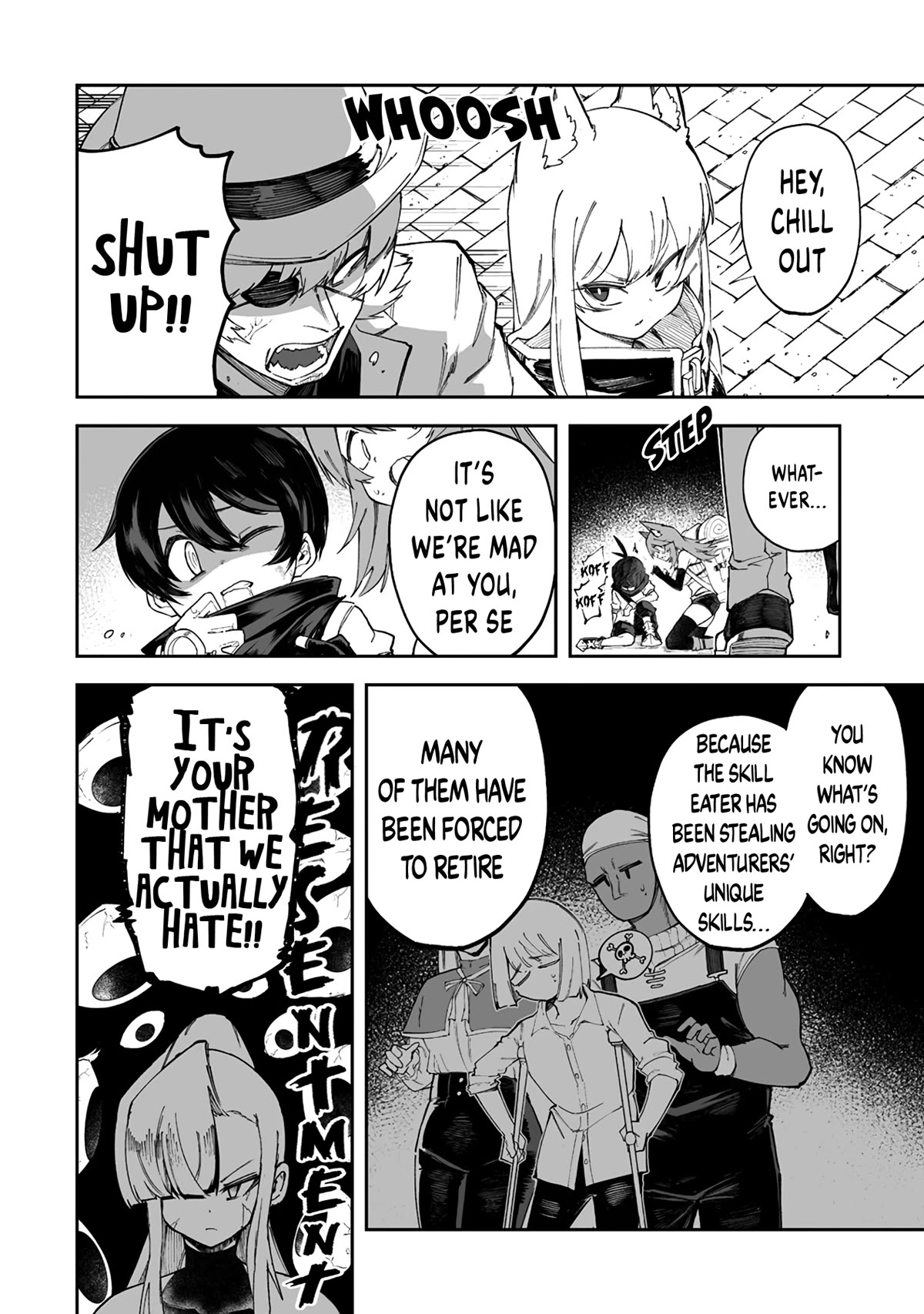 Shiboritoranaide, Onna Shounin-san Chapter 42.1 page 8 - Chapter 42.1: Trial Room 2 Part 1