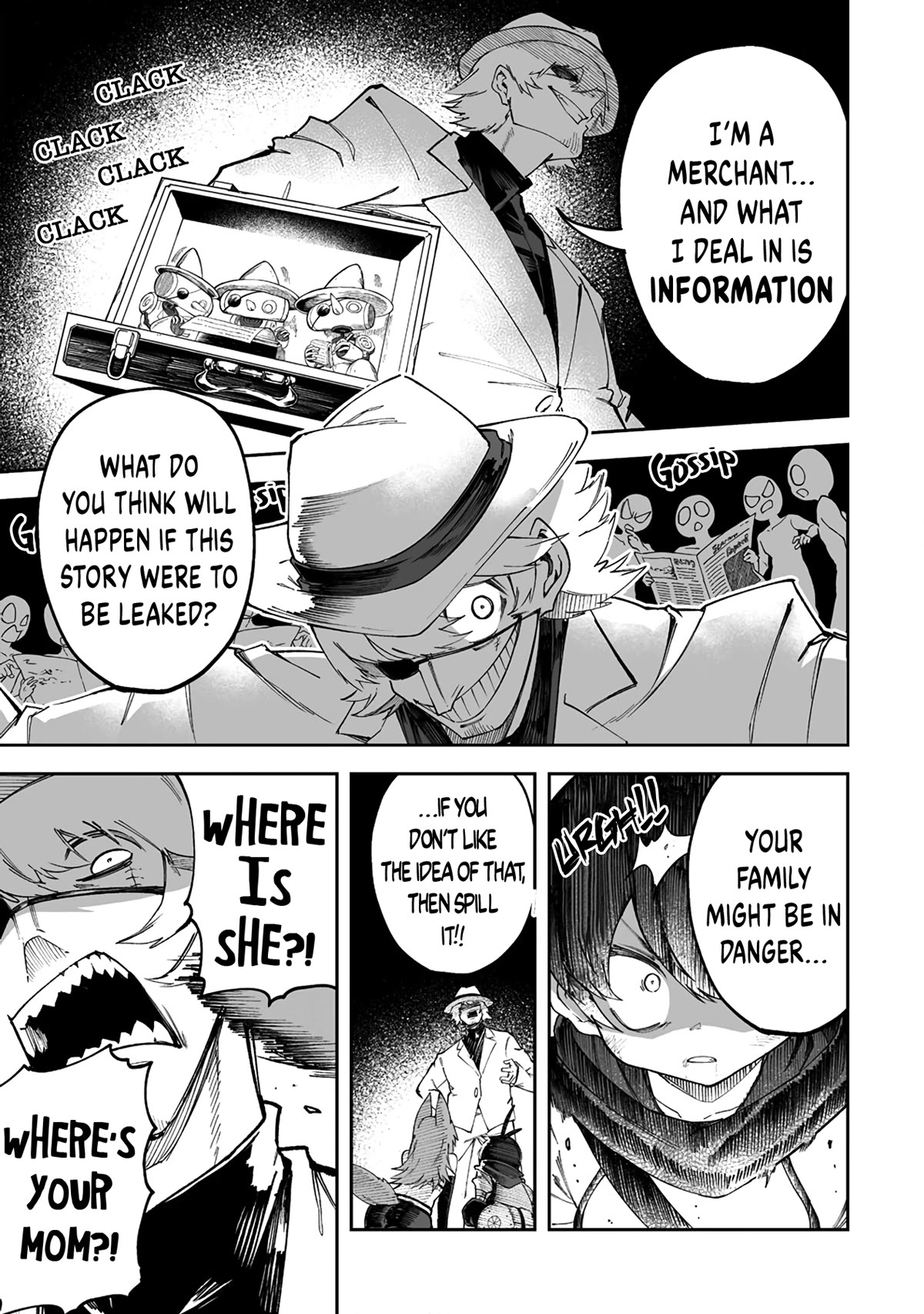 Shiboritoranaide, Onna Shounin-san Chapter 42.1 page 9 - Chapter 42.1: Trial Room 2 Part 1
