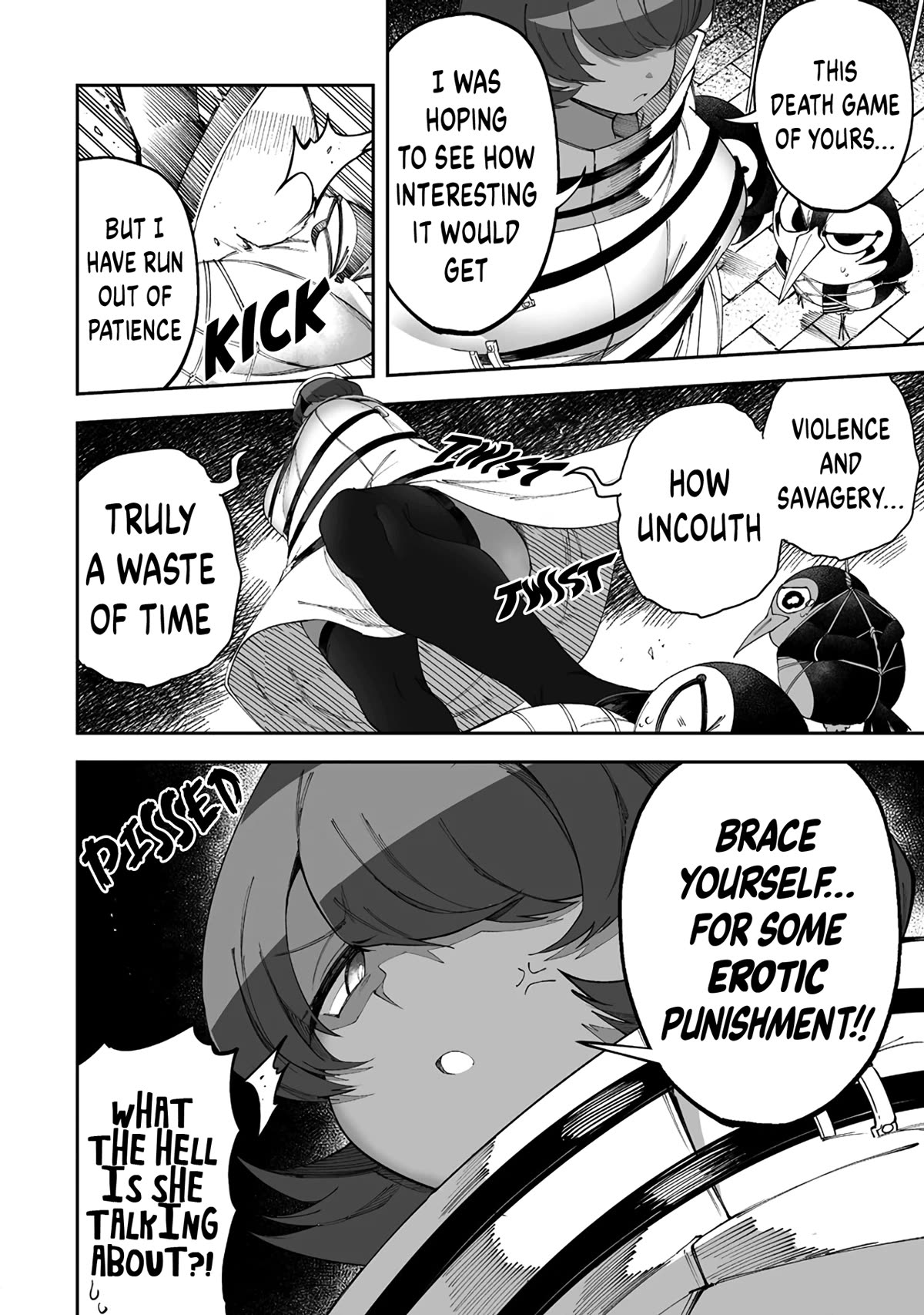 Shiboritoranaide, Onna Shounin-san Chapter 43.1 page 12 - Chapter 43.1: Death Bridge Part 1
