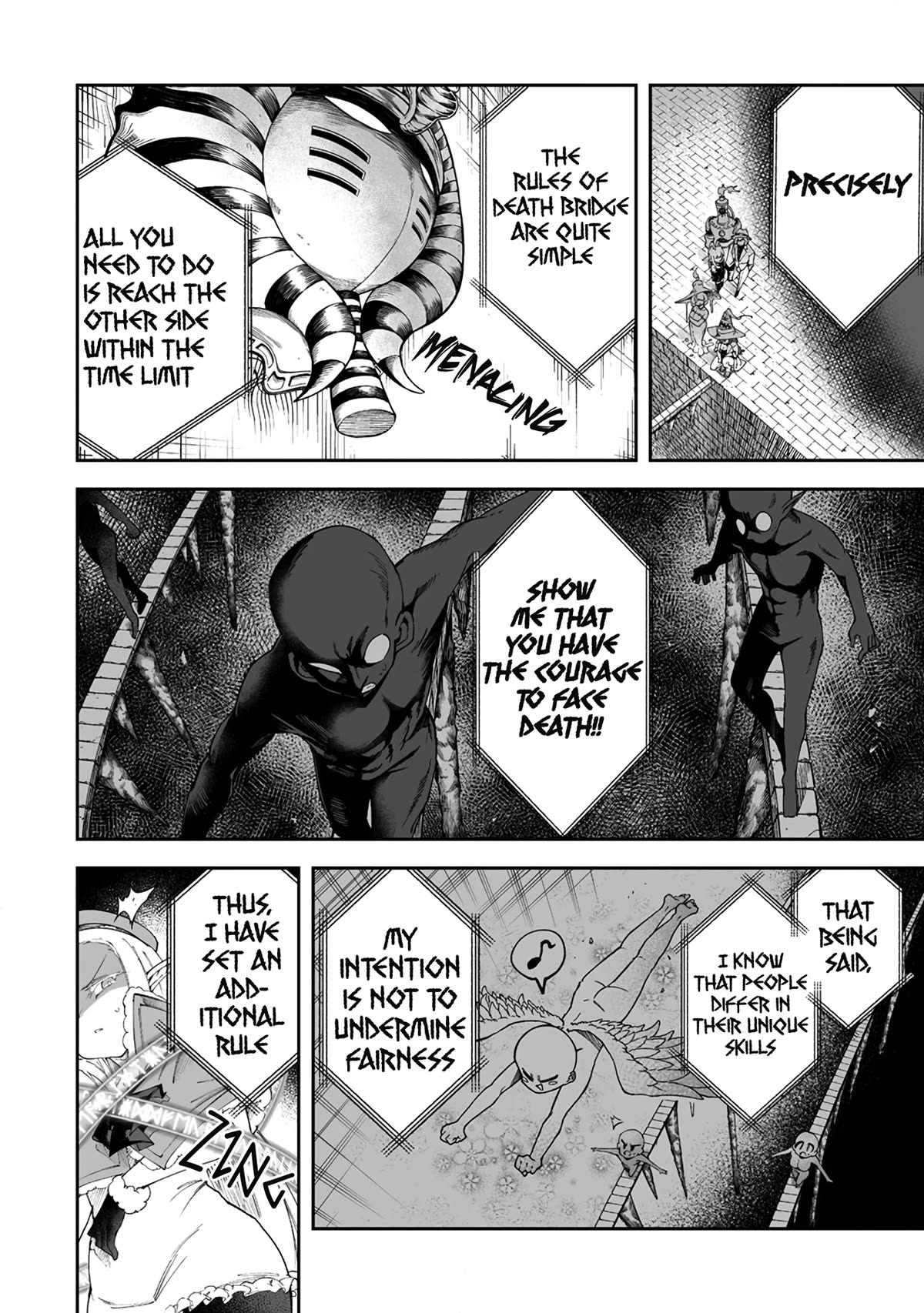 Shiboritoranaide, Onna Shounin-san Chapter 43.1 page 2 - Chapter 43.1: Death Bridge Part 1