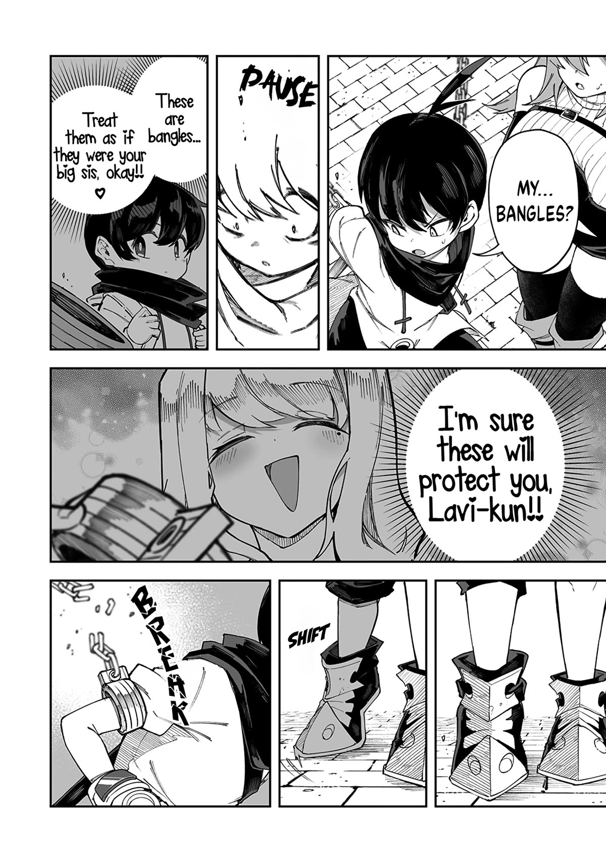 Shiboritoranaide, Onna Shounin-san Chapter 45.2 page 16 - Chapter 45.2: Overprotective Bangles 2 Part 2