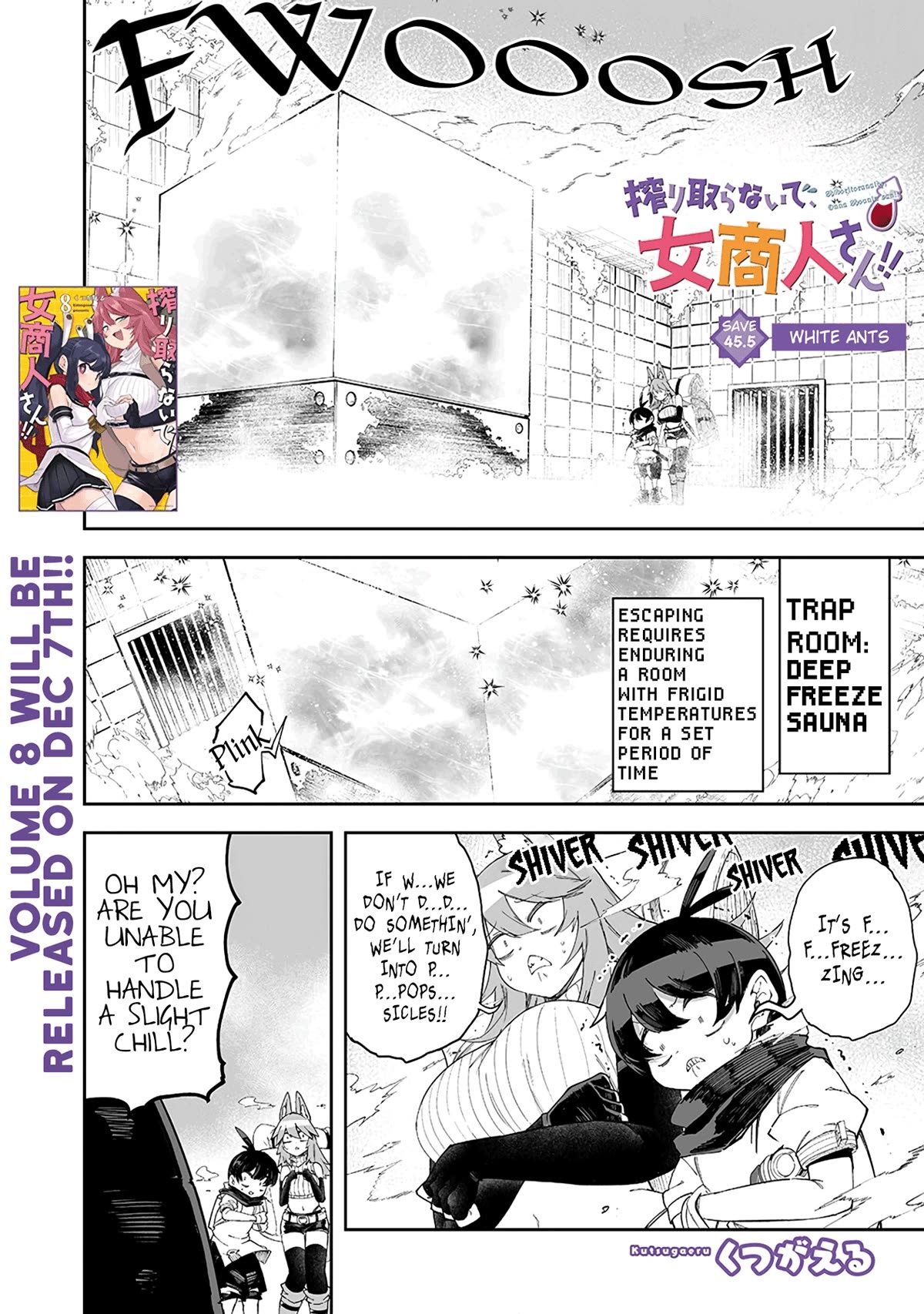 Shiboritoranaide, Onna Shounin-san Chapter 45.5 page 1 - Chapter 45.5: White Ants