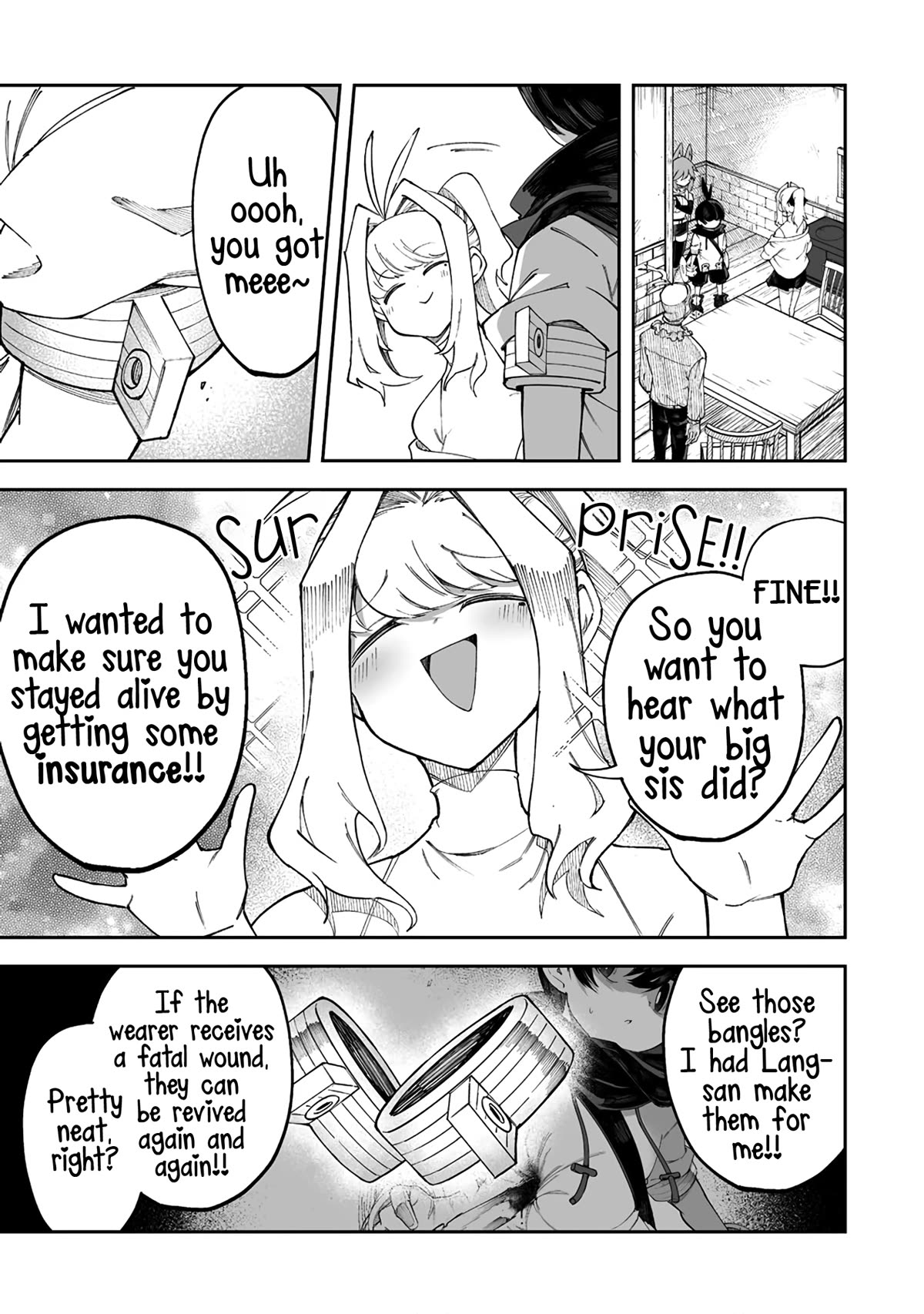 Shiboritoranaide, Onna Shounin-san Chapter 46.1 page 5 - Chapter 46.1: The Bangles' Cost Part 1