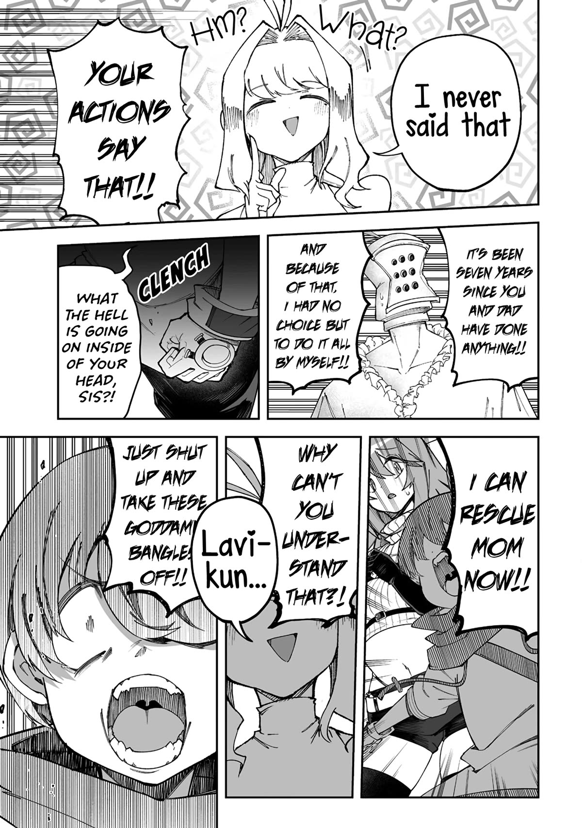 Shiboritoranaide, Onna Shounin-san Chapter 46.2 page 3 - Chapter 46.2: The Bangles' Cost Part 2
