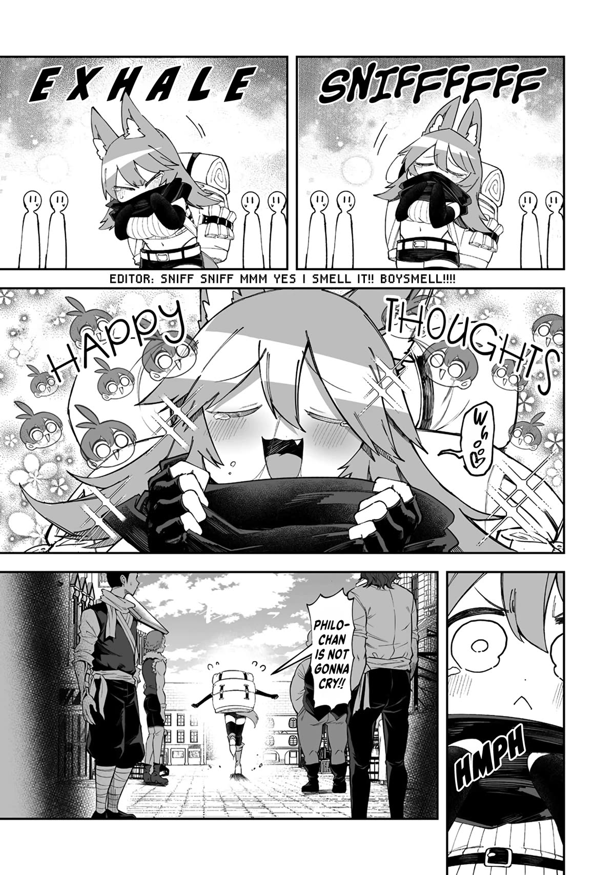 Shiboritoranaide, Onna Shounin-san Chapter 47.1 page 11 - Chapter 47.1: Philo's Quest Part 1