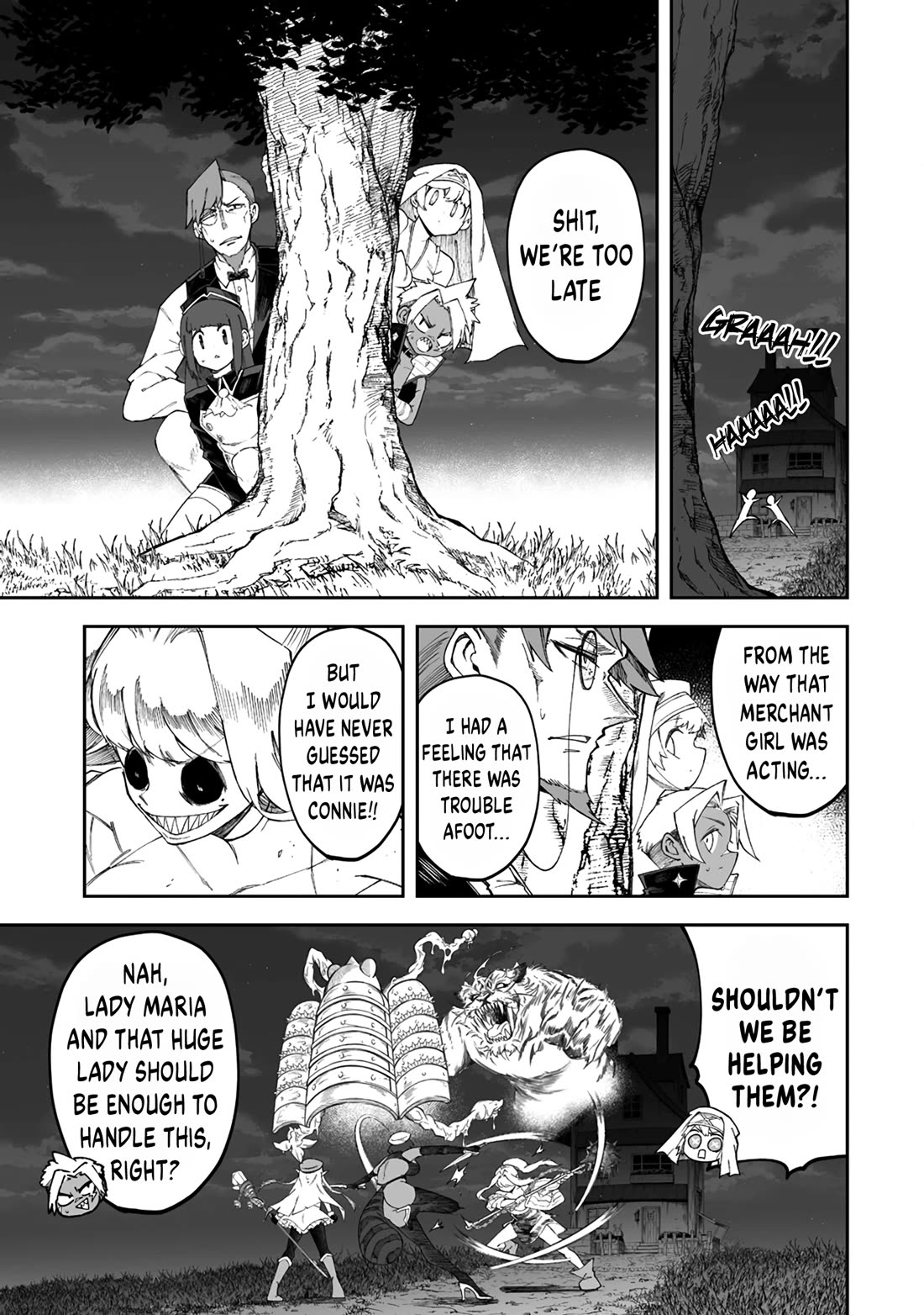Shiboritoranaide, Onna Shounin-san Chapter 48.2 page 1 - Chapter 48.2: Daniela’s Quest Part 2