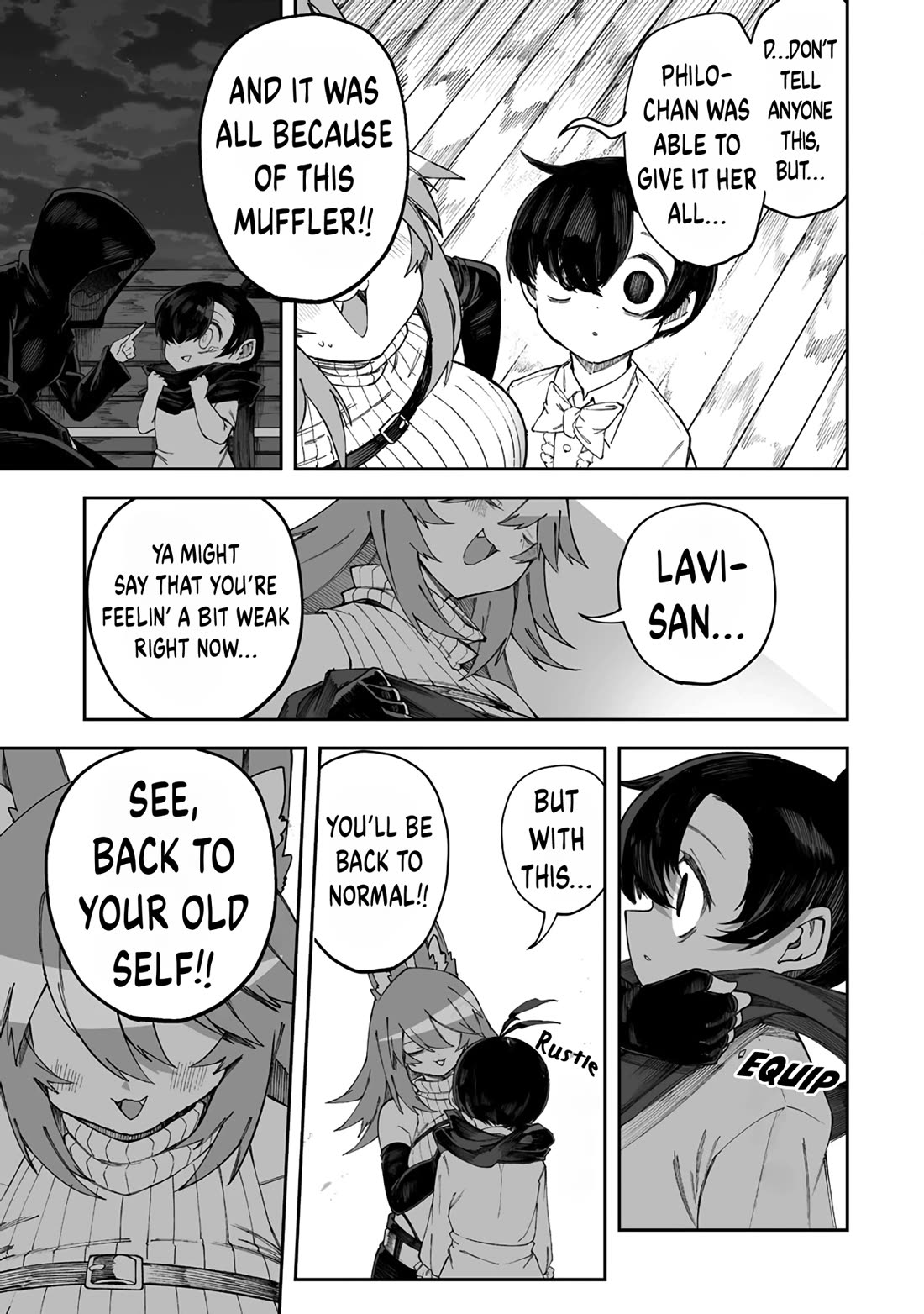 Shiboritoranaide, Onna Shounin-san Chapter 48.2 page 9 - Chapter 48.2: Daniela’s Quest Part 2