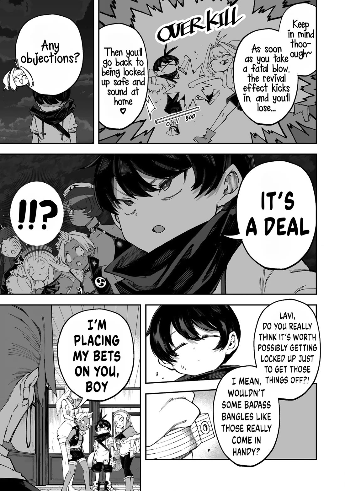 Shiboritoranaide, Onna Shounin-san Chapter 49.1 page 3 - Chapter 49.1: Lavi's Quest Part 1