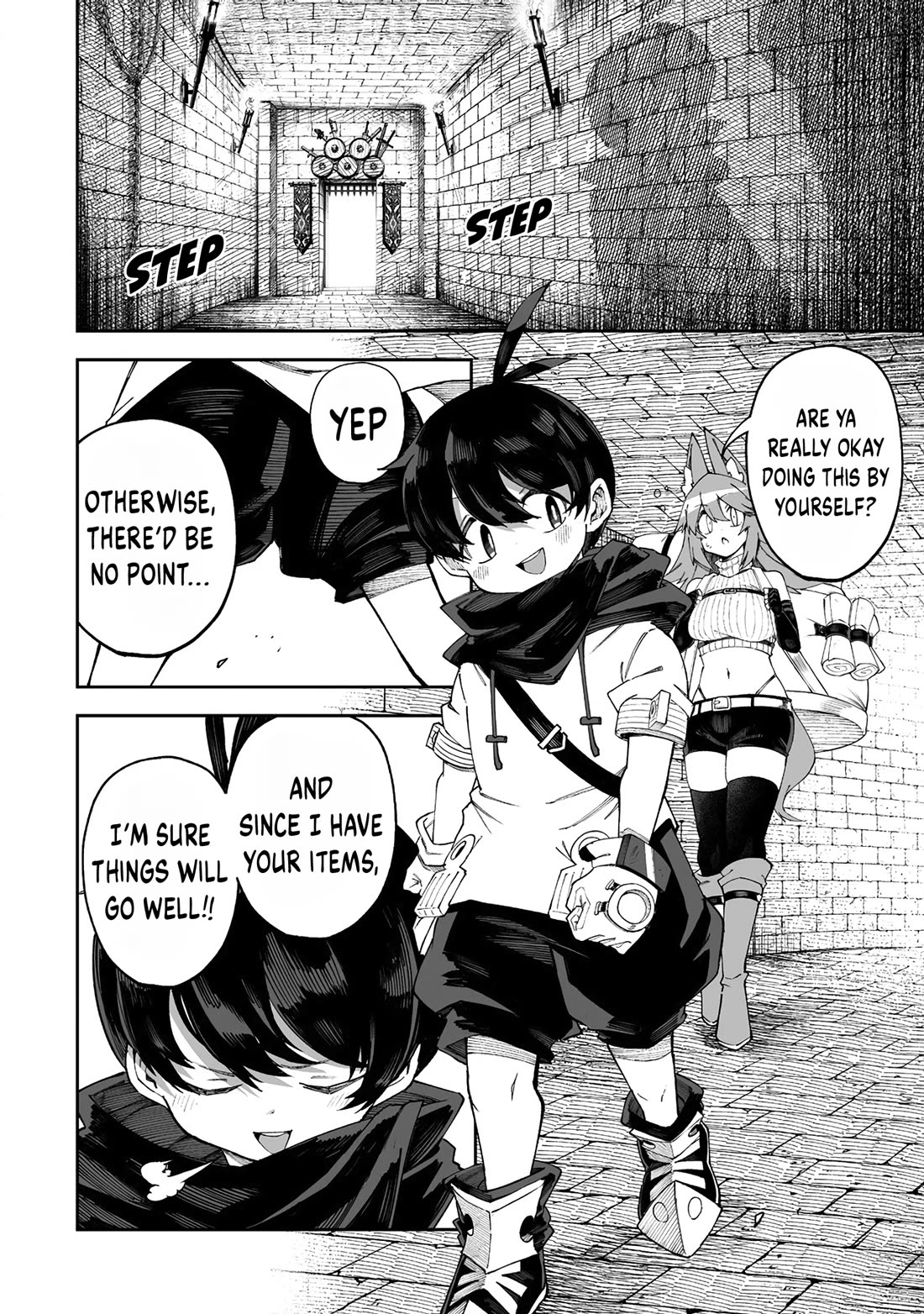 Shiboritoranaide, Onna Shounin-san Chapter 49.2 page 1 - Chapter 49.2: Lavi's Quest Part 2