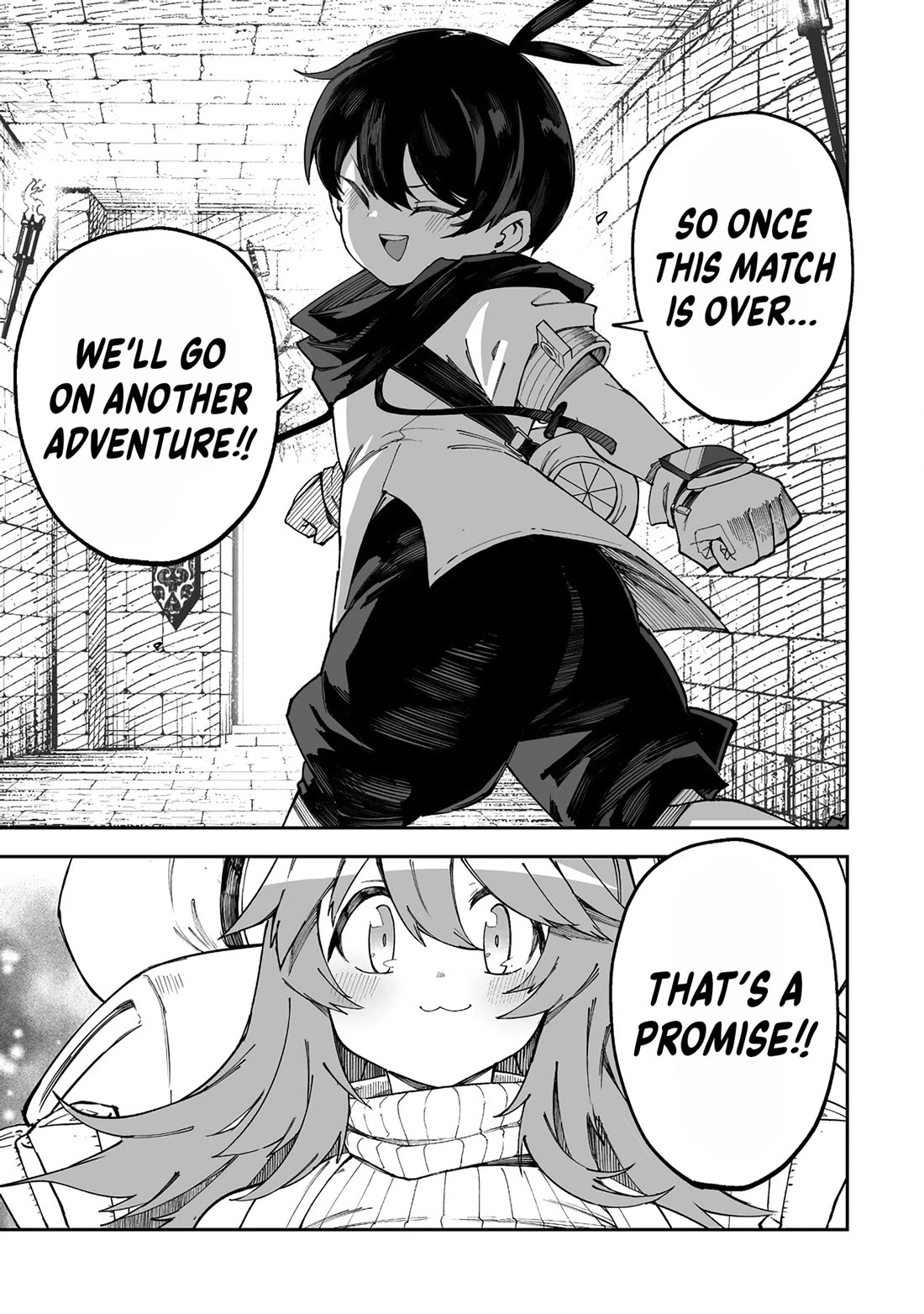 Shiboritoranaide, Onna Shounin-san Chapter 49.2 page 10 - Chapter 49.2: Lavi's Quest Part 2