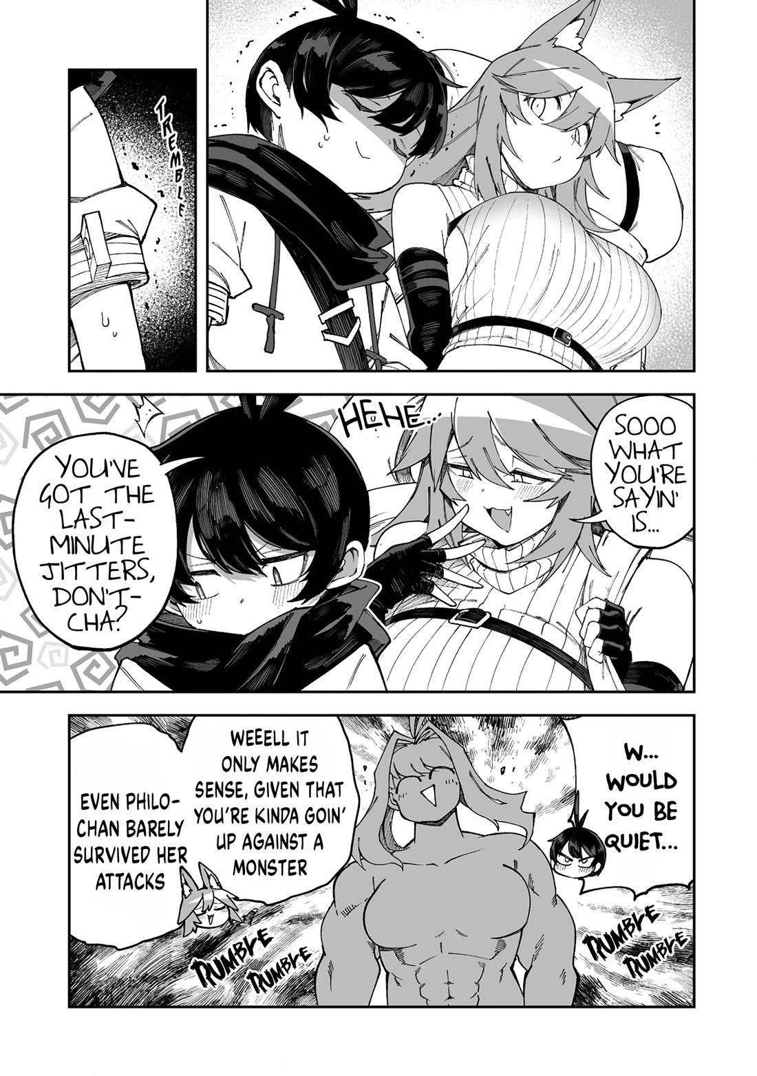 Shiboritoranaide, Onna Shounin-san Chapter 49.2 page 2 - Chapter 49.2: Lavi's Quest Part 2