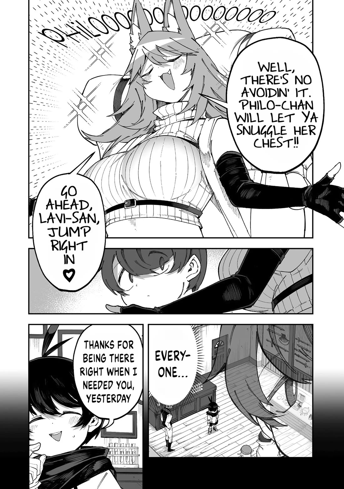 Shiboritoranaide, Onna Shounin-san Chapter 49.2 page 3 - Chapter 49.2: Lavi's Quest Part 2