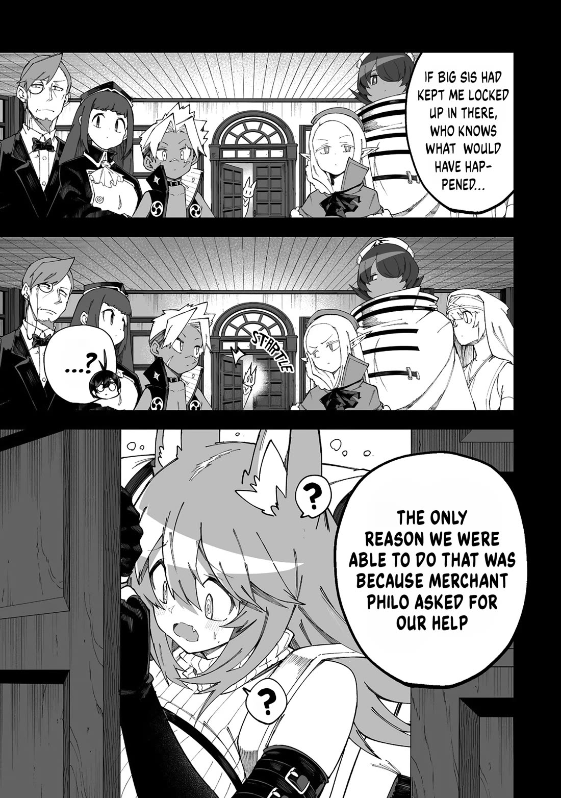 Shiboritoranaide, Onna Shounin-san Chapter 49.2 page 4 - Chapter 49.2: Lavi's Quest Part 2