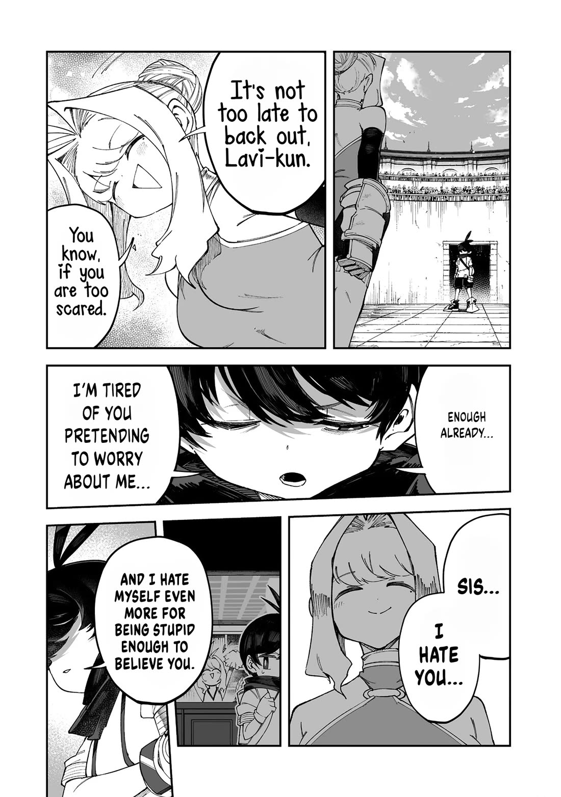 Shiboritoranaide, Onna Shounin-san Chapter 50.1 page 10 - Chapter 50.1: Lavi's Quest 2 Part 1