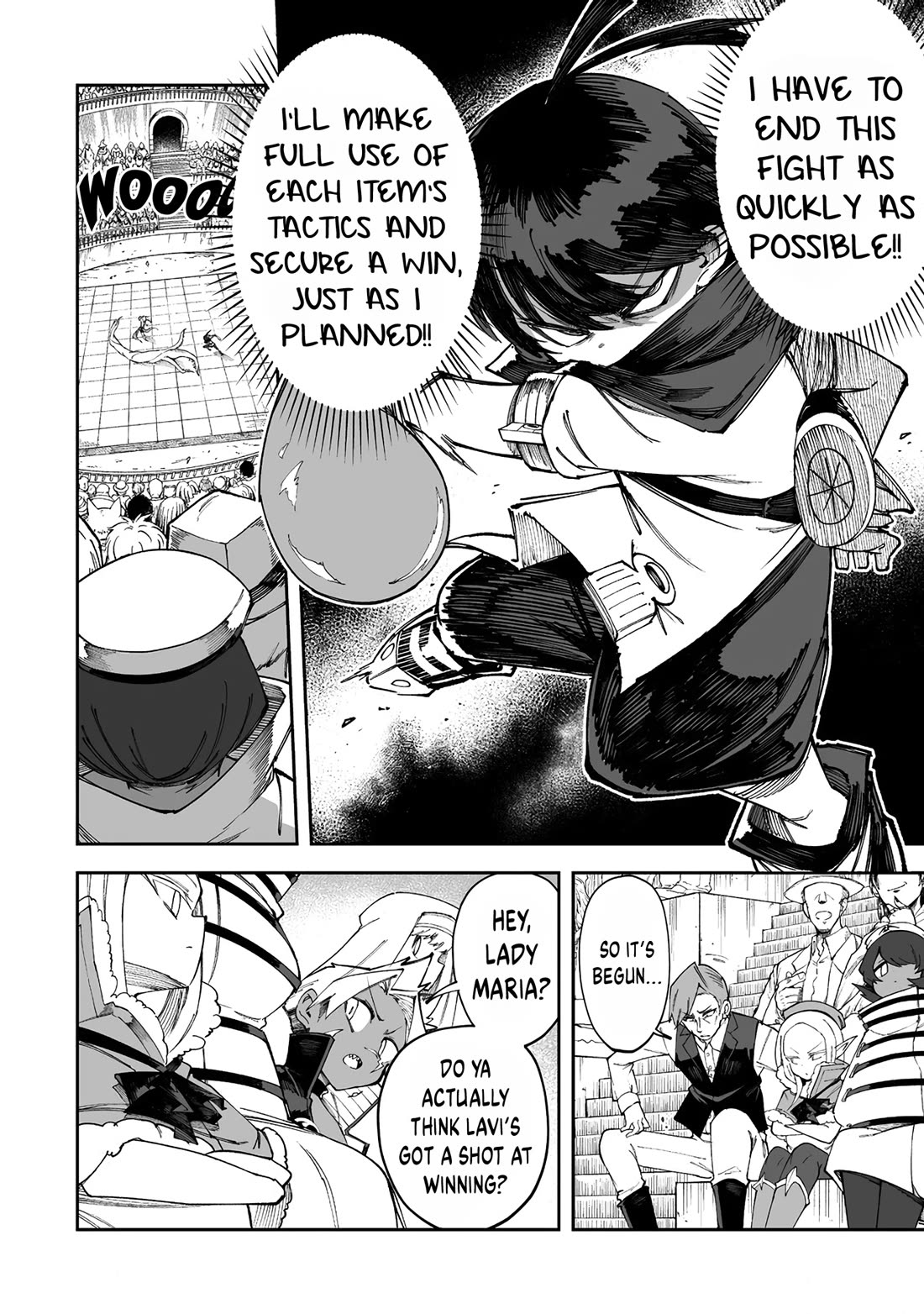 Shiboritoranaide, Onna Shounin-san Chapter 50.1 page 16 - Chapter 50.1: Lavi's Quest 2 Part 1