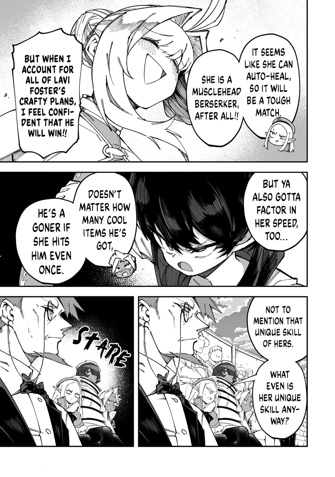 Shiboritoranaide, Onna Shounin-san Chapter 50.2 page 1 - Chapter 50.2: Lavi's Quest 2 Part 2