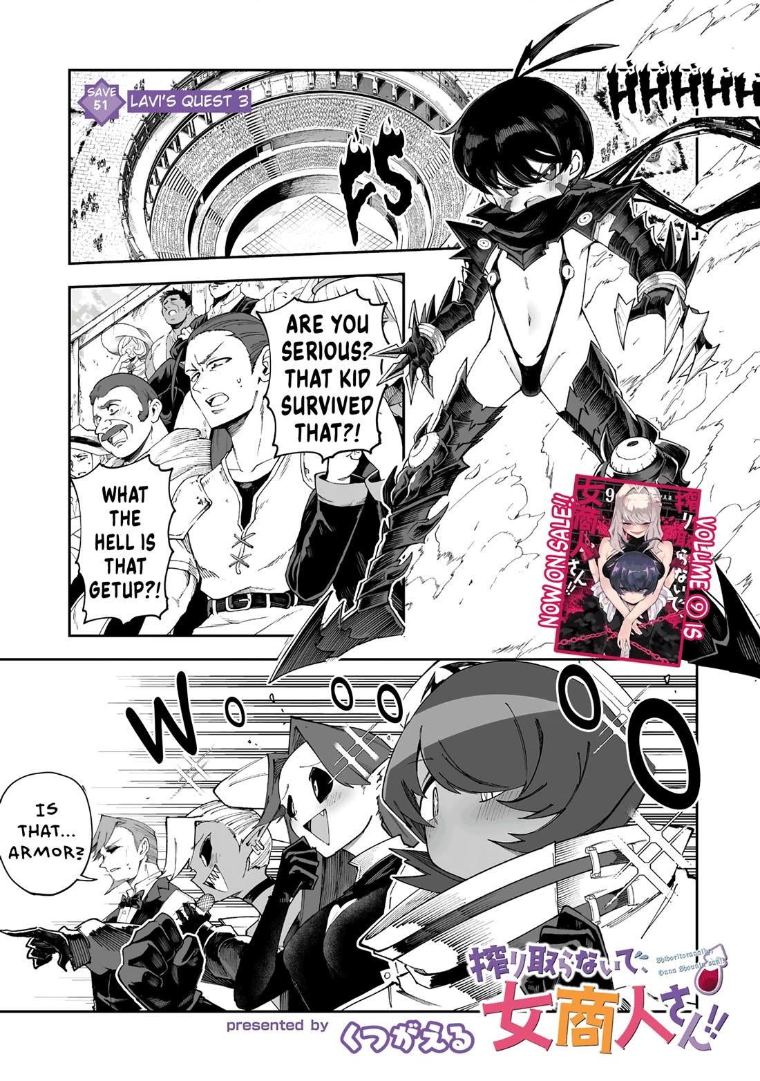 Shiboritoranaide, Onna Shounin-san Chapter 51.1 page 1 - Chapter 51.1: Lavi’s Quest 3 Part 1