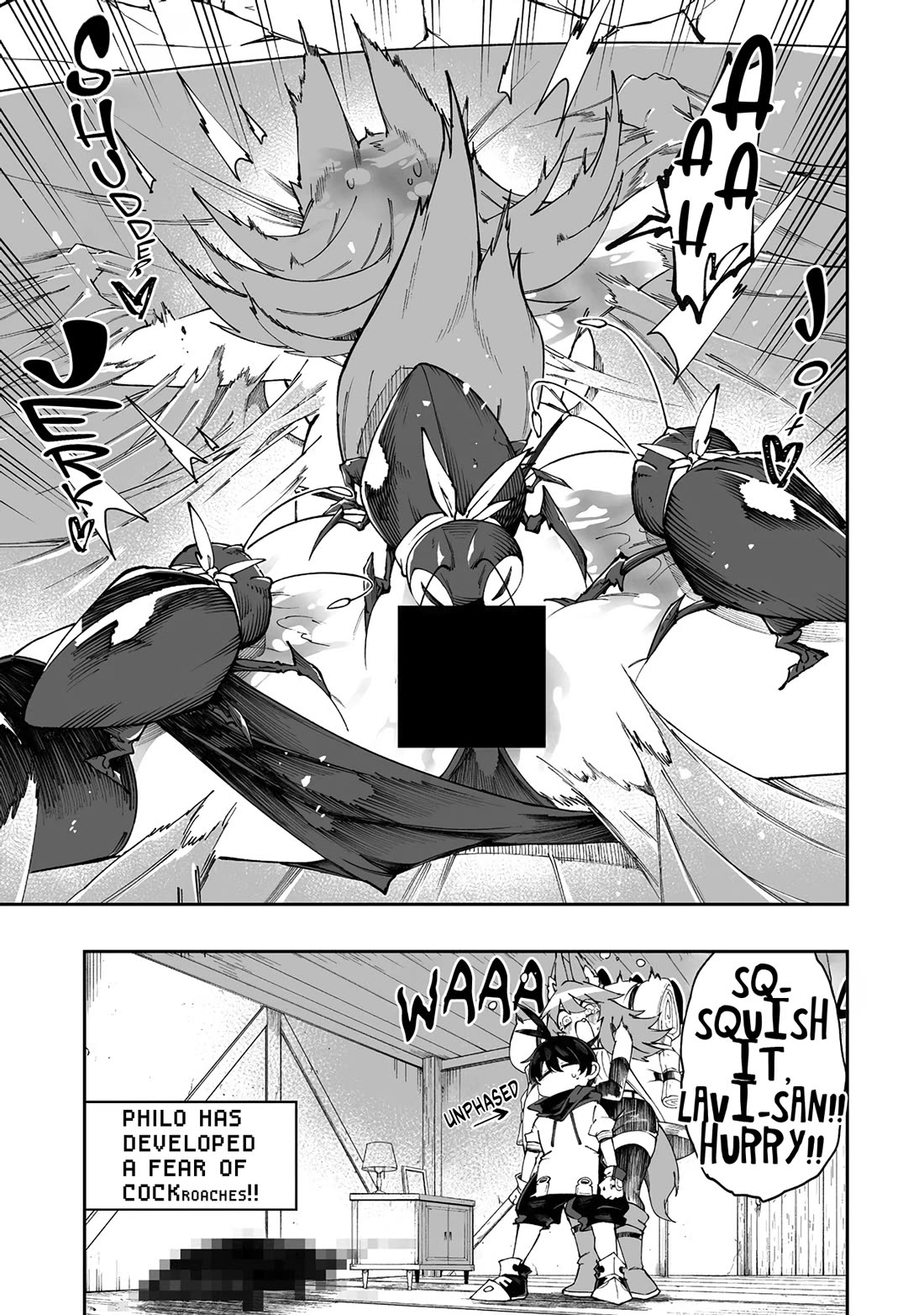 Shiboritoranaide, Onna Shounin-san Chapter 51.5 page 7 - Chapter 51.5: Sticky Trap