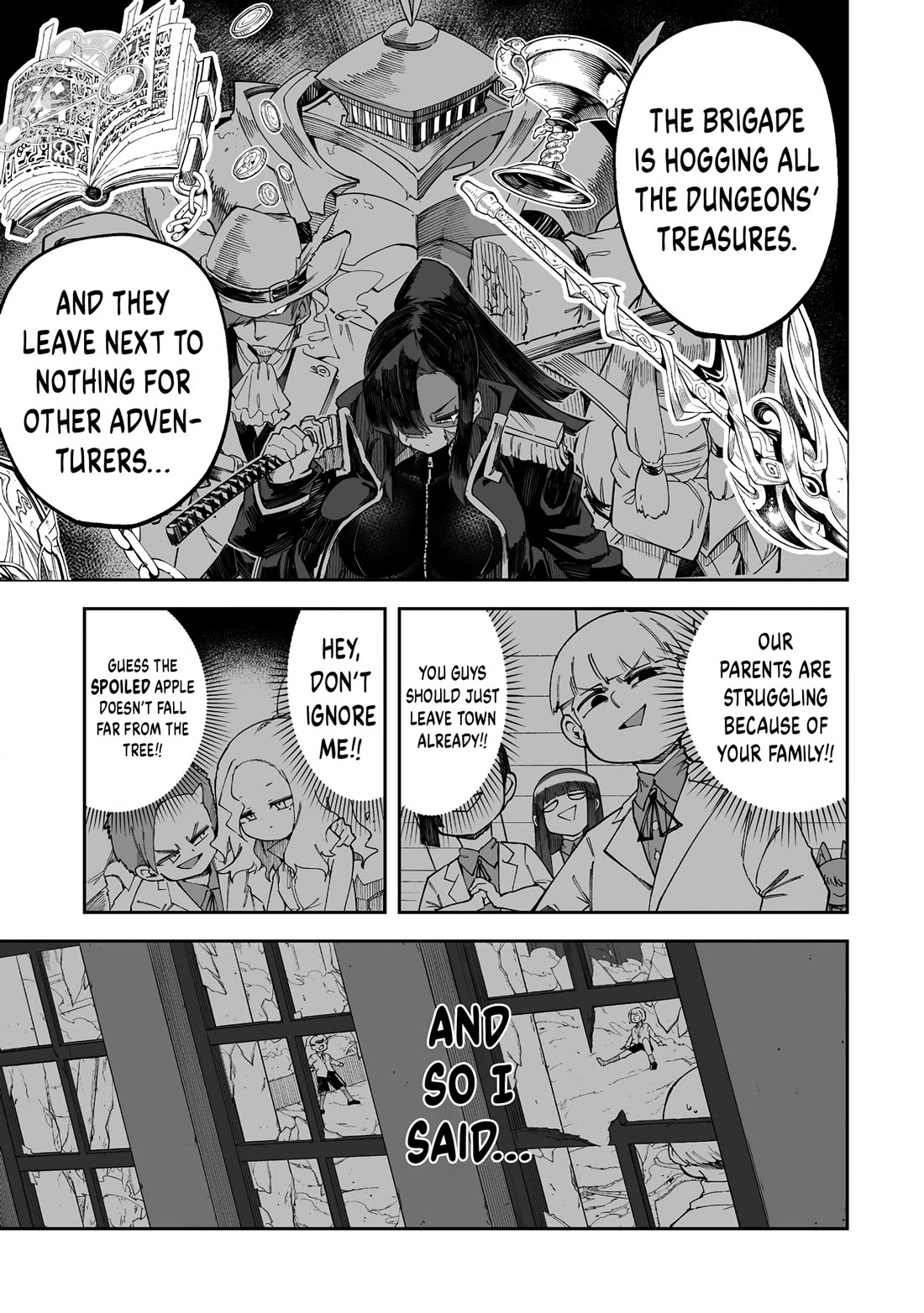 Shiboritoranaide, Onna Shounin-san Chapter 52.1 page 3 - Chapter 52.1: Connie’s Quest Part 1
