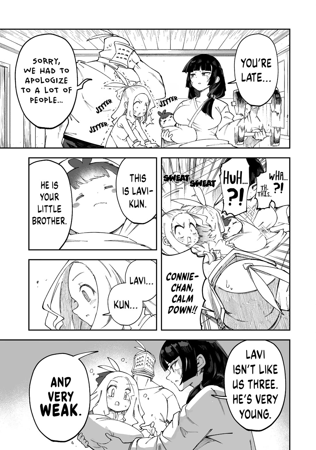Shiboritoranaide, Onna Shounin-san Chapter 52.1 page 9 - Chapter 52.1: Connie’s Quest Part 1