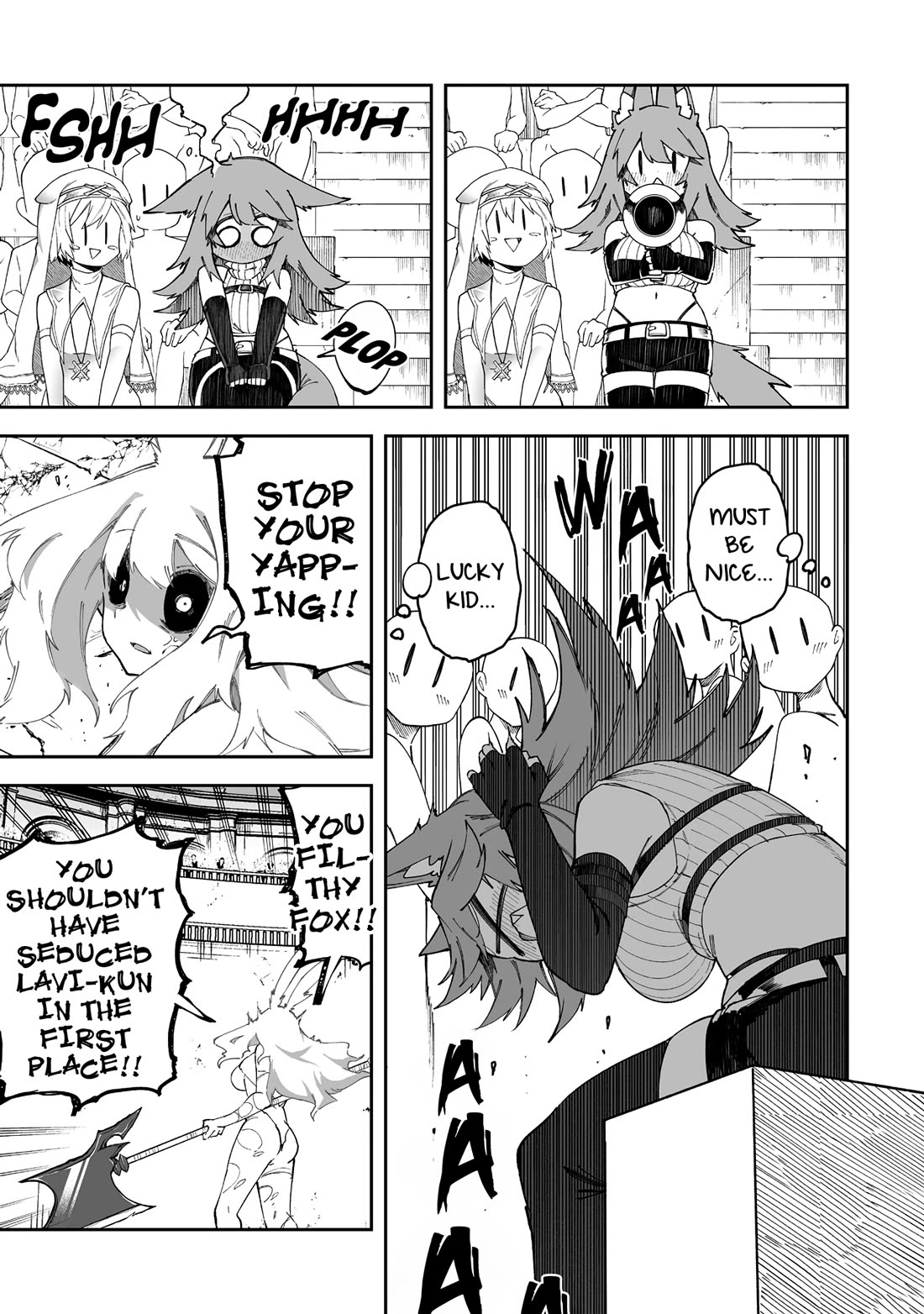Shiboritoranaide, Onna Shounin-san Chapter 53.1 page 11 - Chapter 53.1: Hi-Potion Part 1