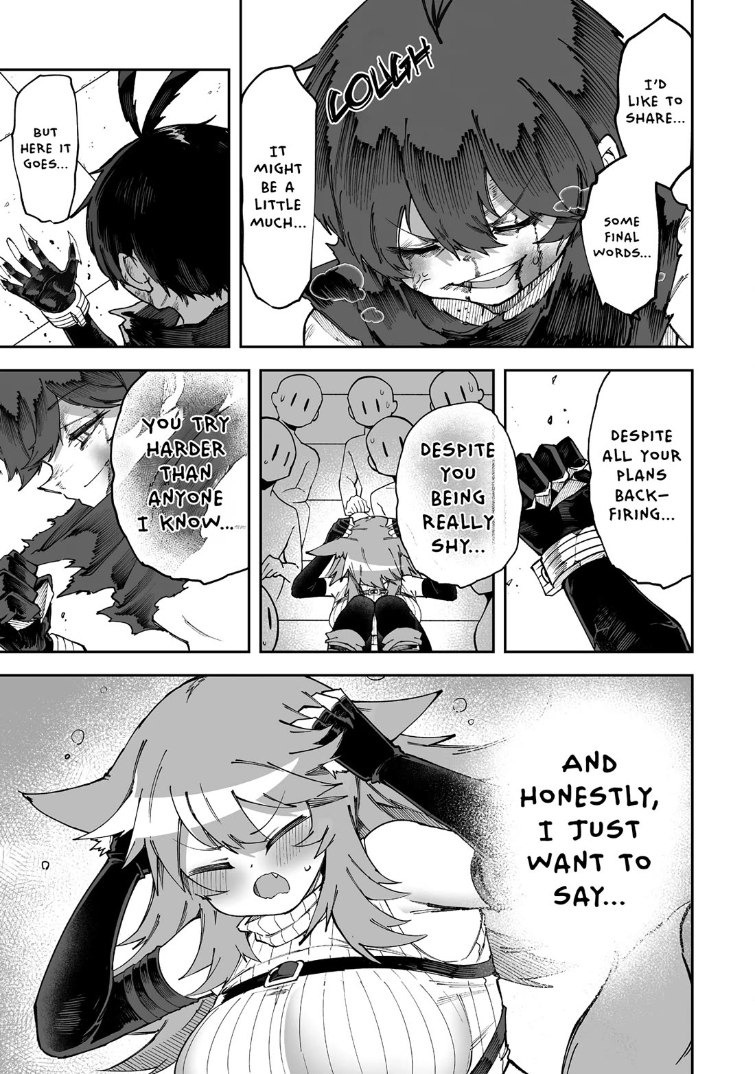 Shiboritoranaide, Onna Shounin-san Chapter 53.2 page 1 - Chapter 53.2: Hi-Potion Part 2