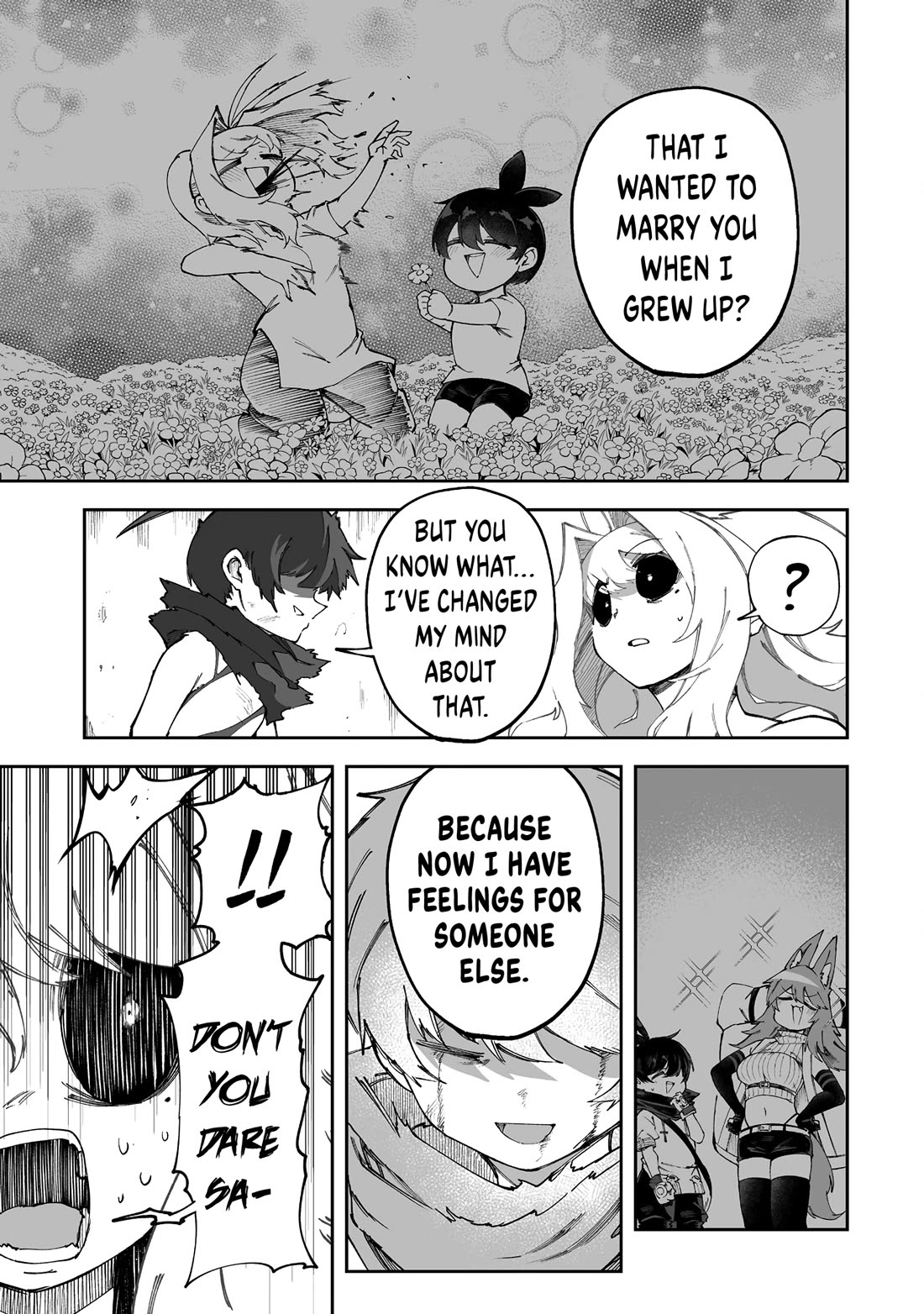 Shiboritoranaide, Onna Shounin-san Chapter 53.2 page 3 - Chapter 53.2: Hi-Potion Part 2