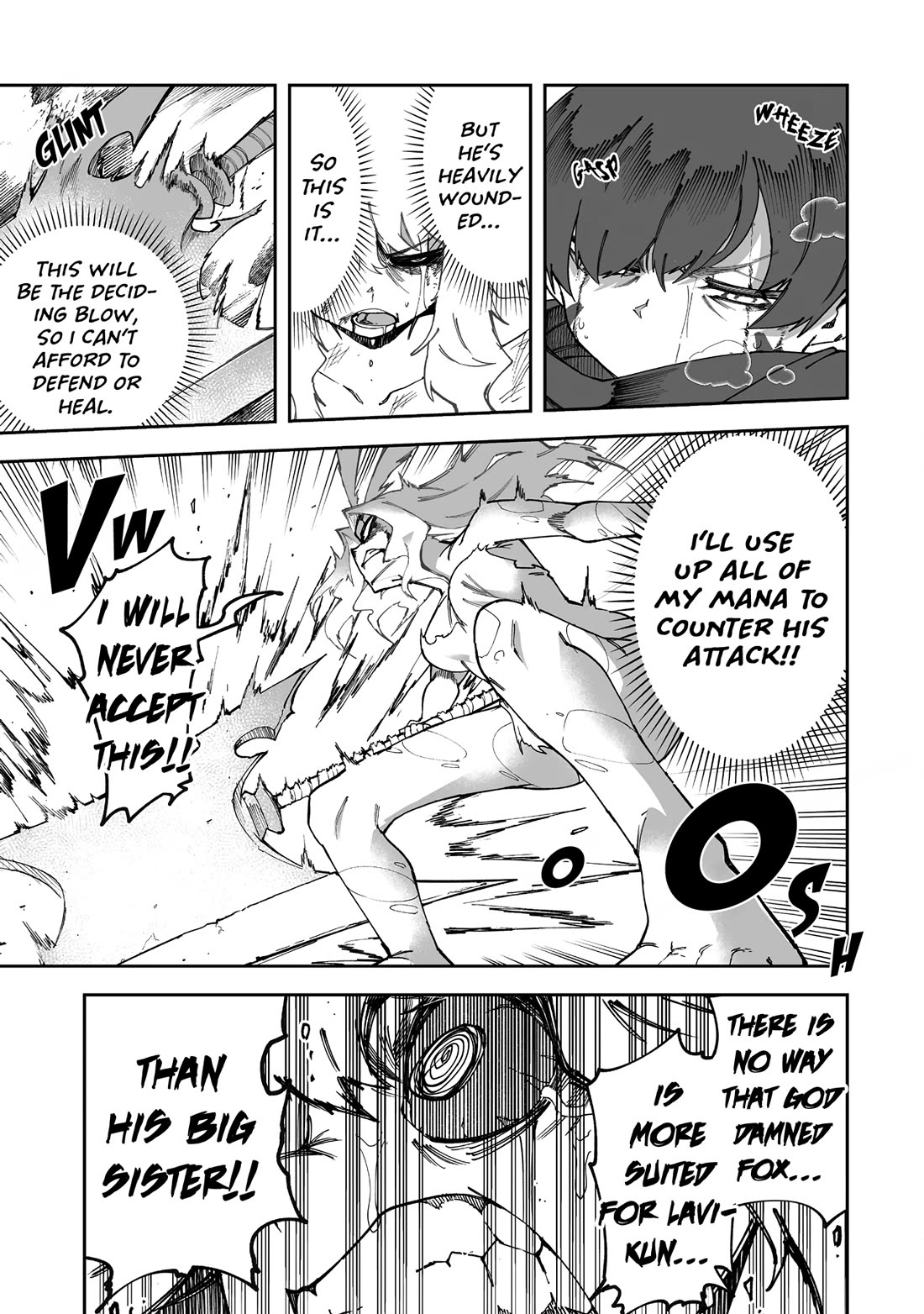 Shiboritoranaide, Onna Shounin-san Chapter 53.2 page 8 - Chapter 53.2: Hi-Potion Part 2