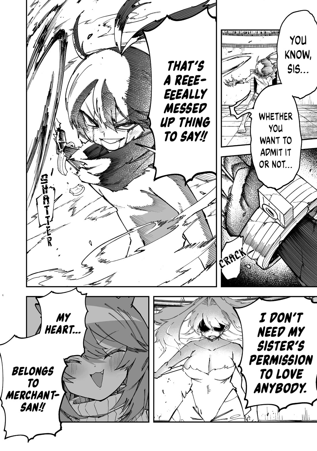 Shiboritoranaide, Onna Shounin-san Chapter 53.2 page 9 - Chapter 53.2: Hi-Potion Part 2