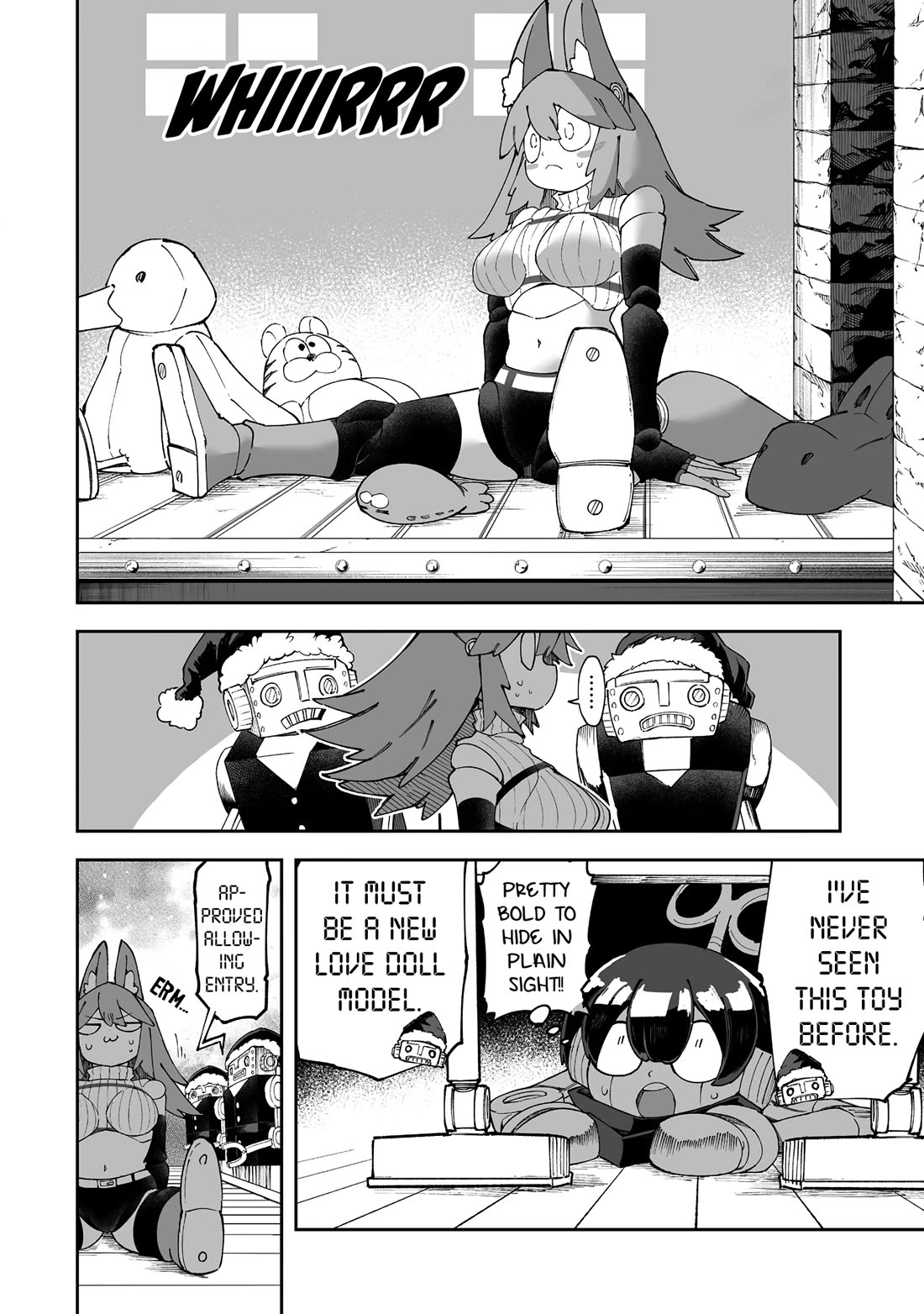 Shiboritoranaide, Onna Shounin-san Chapter 53.5 page 4 - Chapter 53.5: Toy Hammer