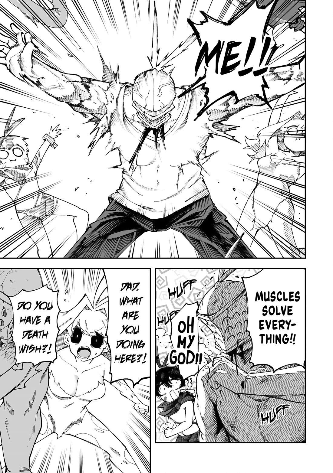 Shiboritoranaide, Onna Shounin-san Chapter 54.1 page 3 - Chapter 54.1: Karna’s Armor Part 1