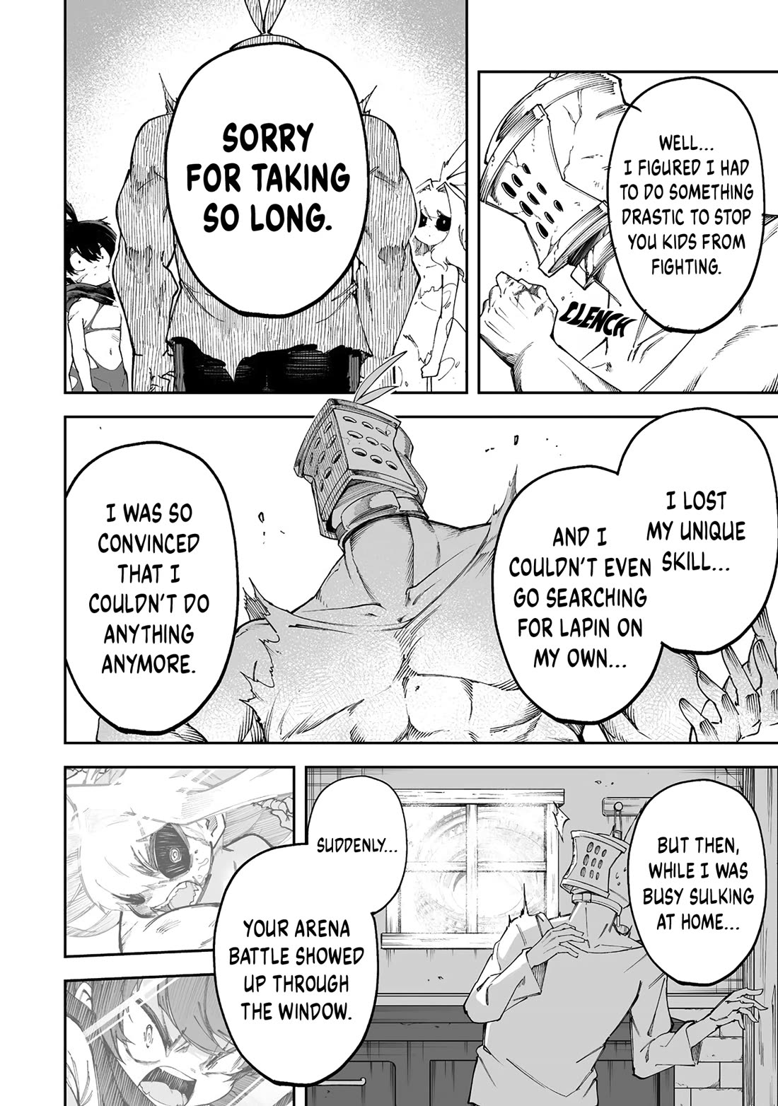 Shiboritoranaide, Onna Shounin-san Chapter 54.1 page 4 - Chapter 54.1: Karna’s Armor Part 1