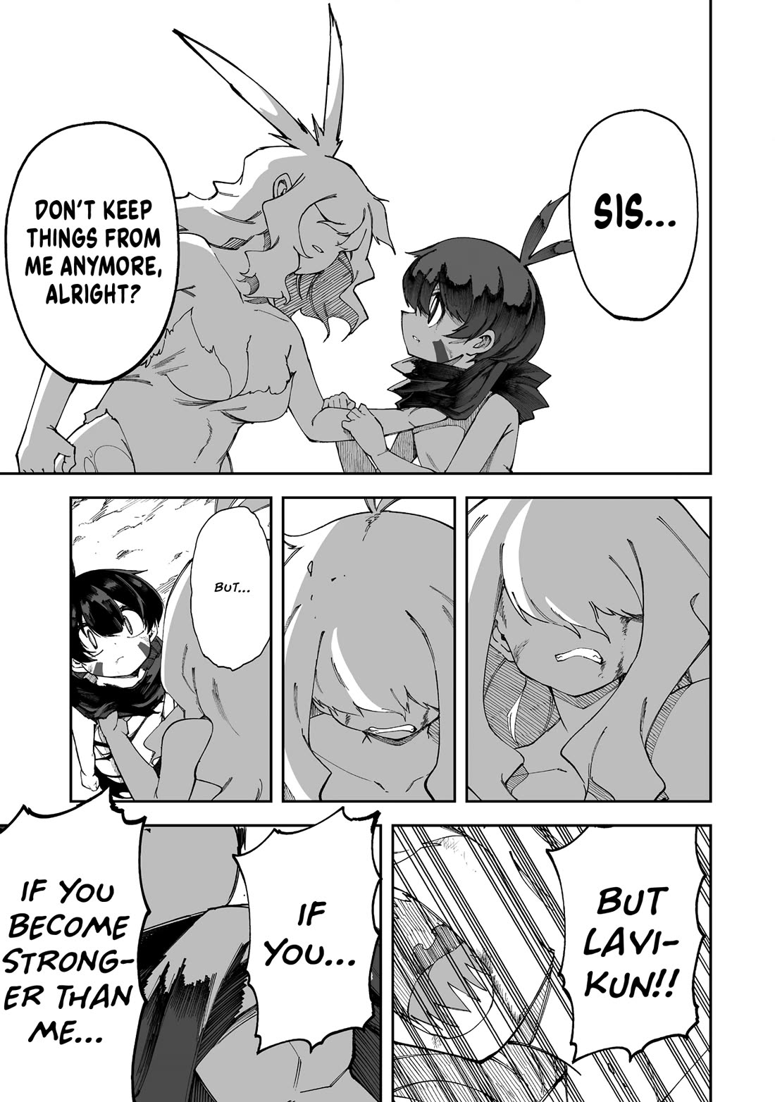 Shiboritoranaide, Onna Shounin-san Chapter 54.2 page 1 - Chapter 54.2: Karna’s Armor Part 2