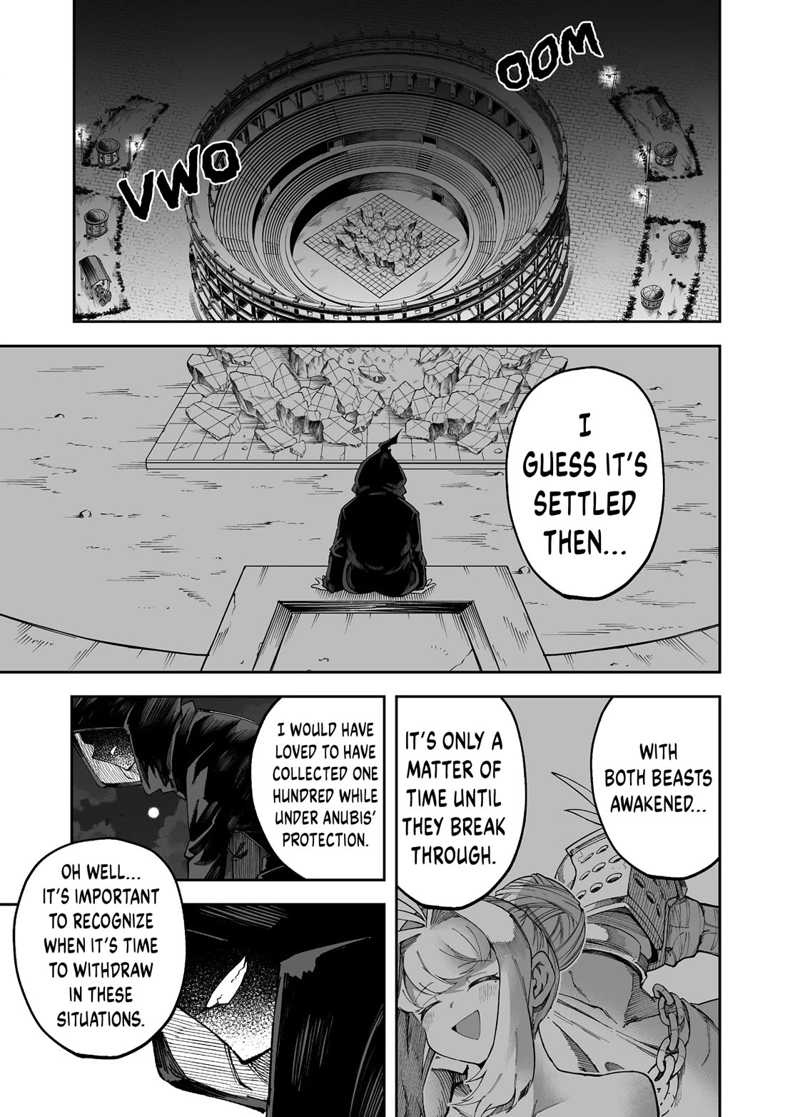 Shiboritoranaide, Onna Shounin-san Chapter 54.2 page 11 - Chapter 54.2: Karna’s Armor Part 2