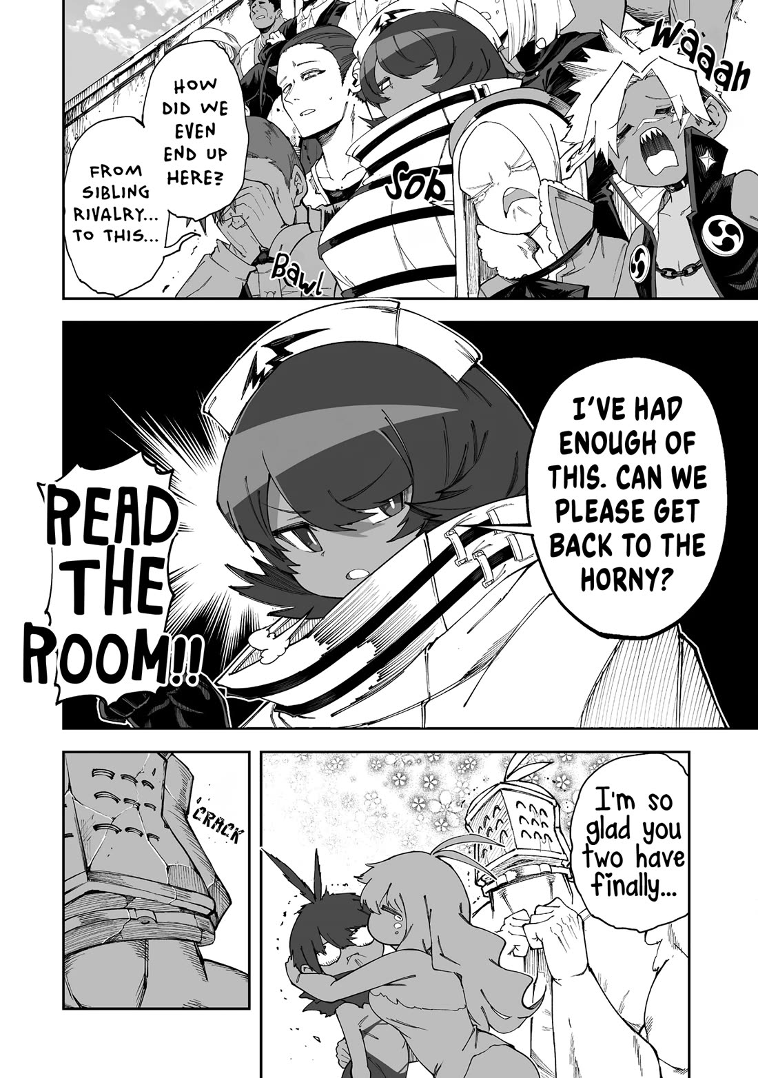 Shiboritoranaide, Onna Shounin-san Chapter 54.2 page 8 - Chapter 54.2: Karna’s Armor Part 2
