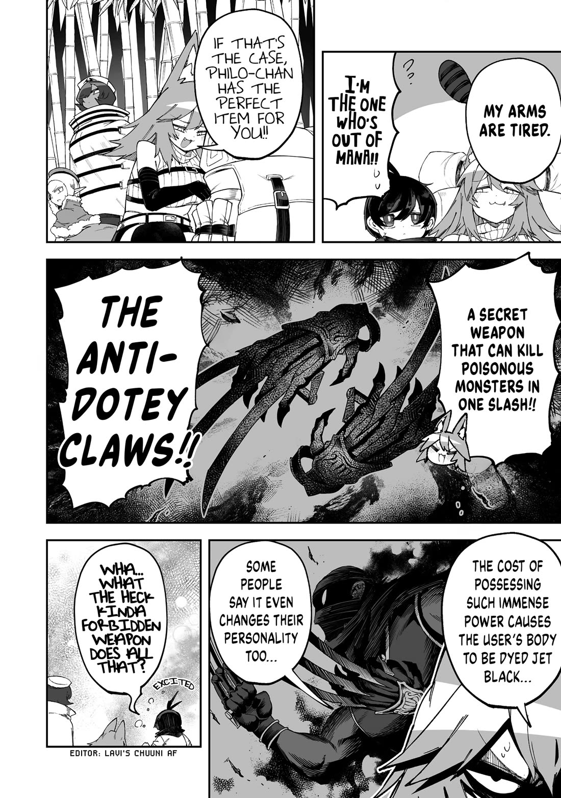 Shiboritoranaide, Onna Shounin-san Chapter 54.5 page 2 - Chapter 54.5: Antidotey Claws