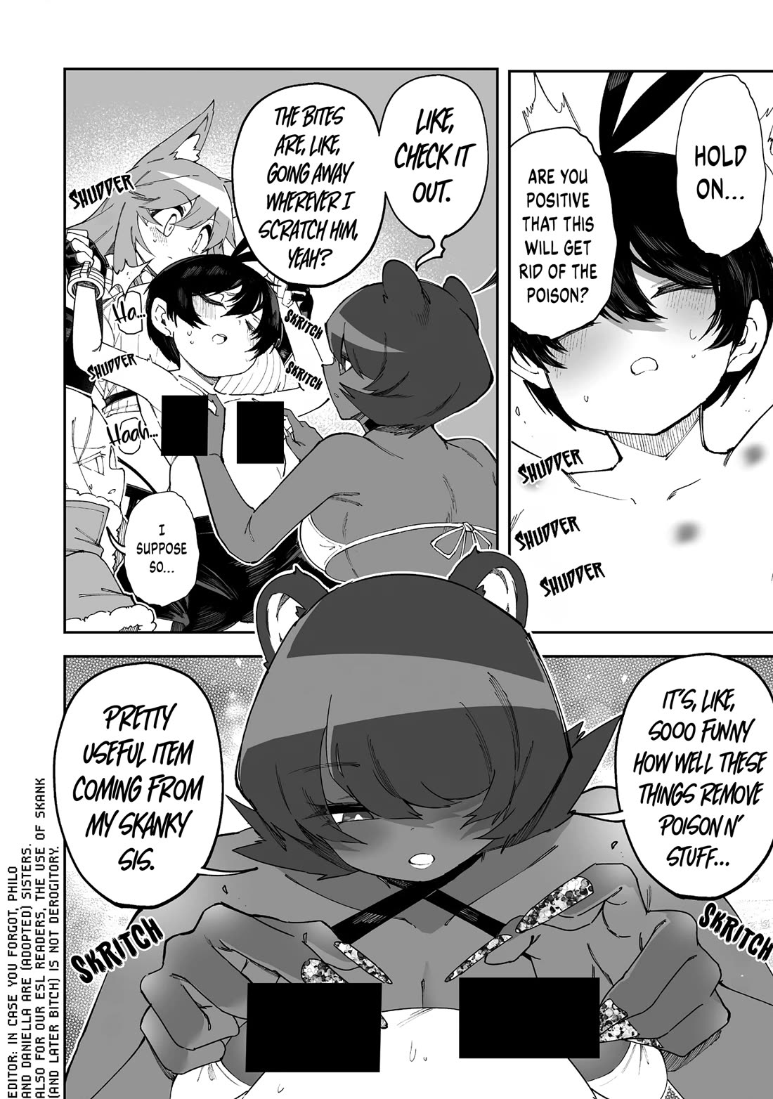 Shiboritoranaide, Onna Shounin-san Chapter 54.5 page 6 - Chapter 54.5: Antidotey Claws