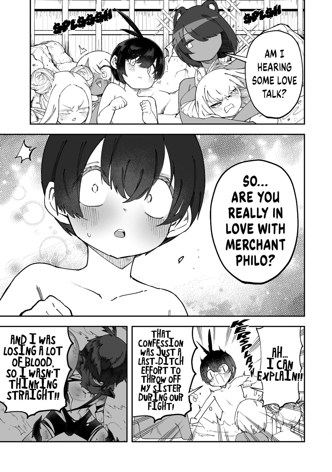 Shiboritoranaide, Onna Shounin-san Chapter 55.1 page 15 - Chapter 55.1: Shangri-la Hot Spring Part 1