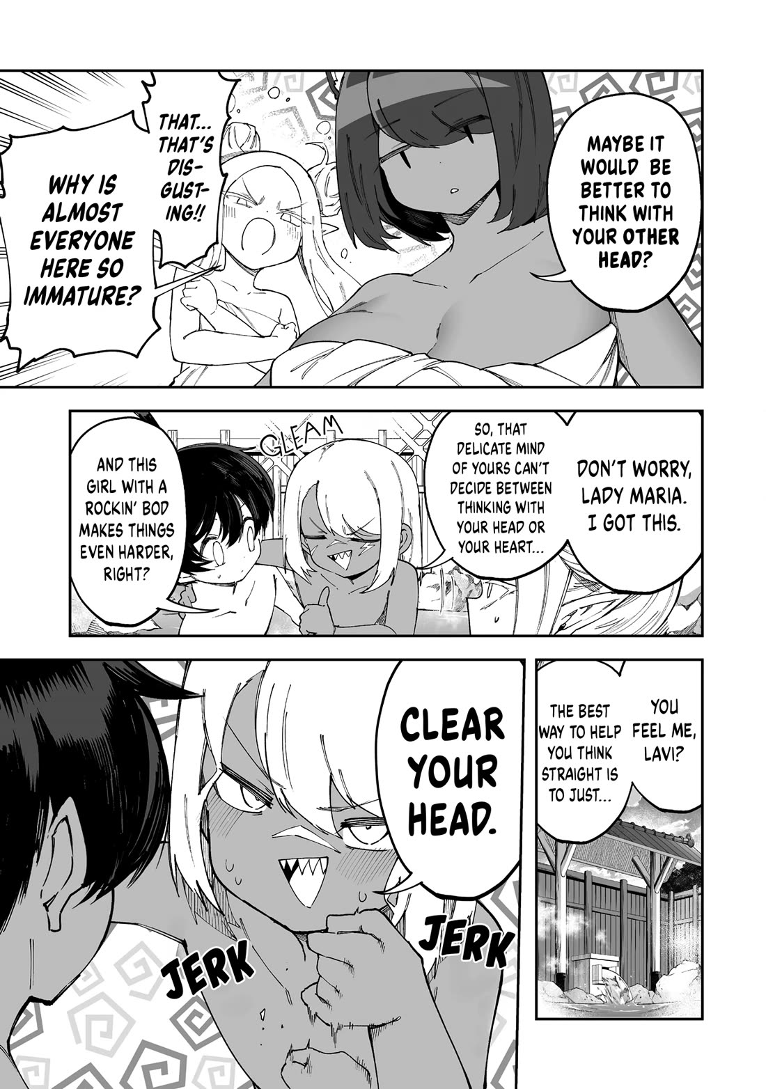 Shiboritoranaide, Onna Shounin-san Chapter 55.2 page 1 - Chapter 55.2: Shangri-la Hot Spring Part 2