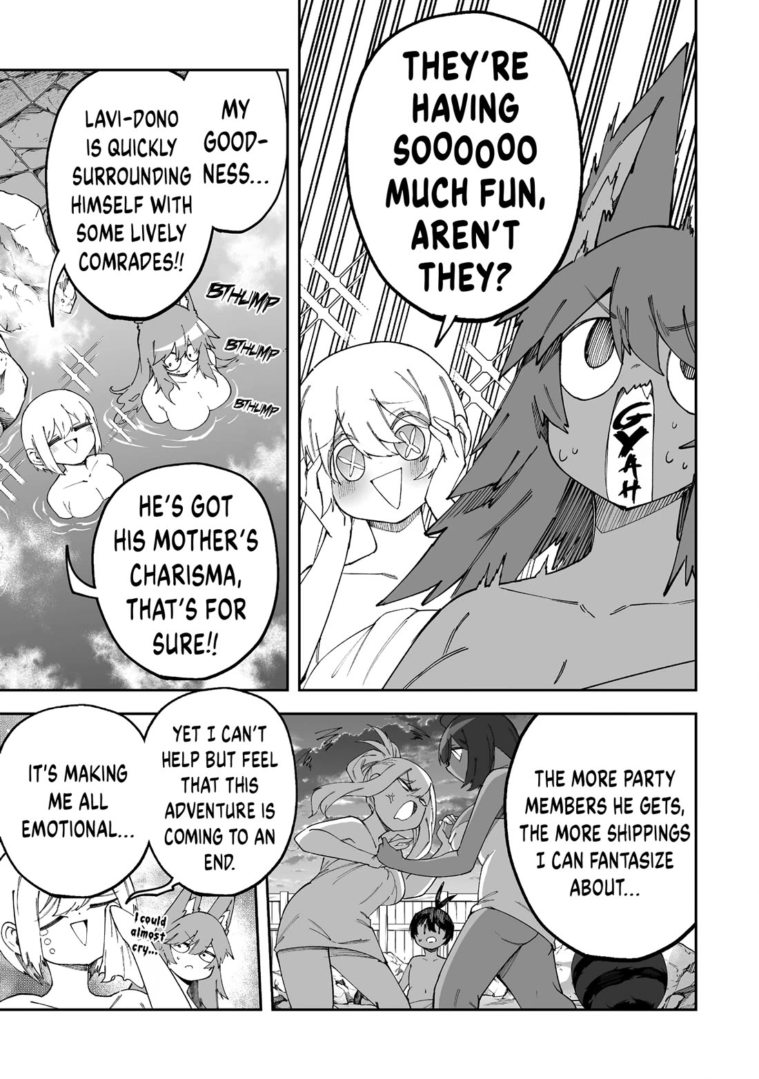 Shiboritoranaide, Onna Shounin-san Chapter 55.2 page 11 - Chapter 55.2: Shangri-la Hot Spring Part 2