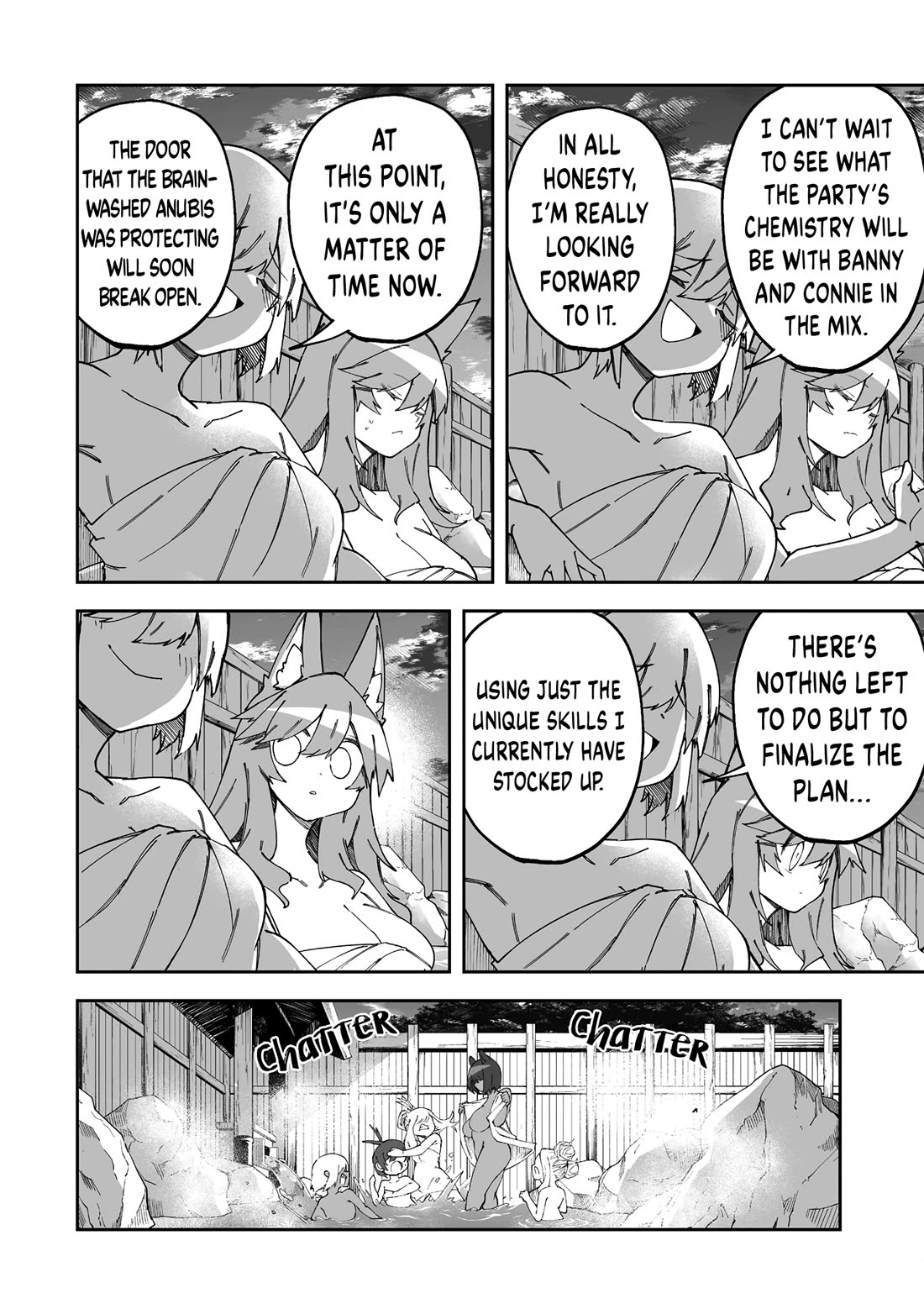 Shiboritoranaide, Onna Shounin-san Chapter 55.2 page 12 - Chapter 55.2: Shangri-la Hot Spring Part 2